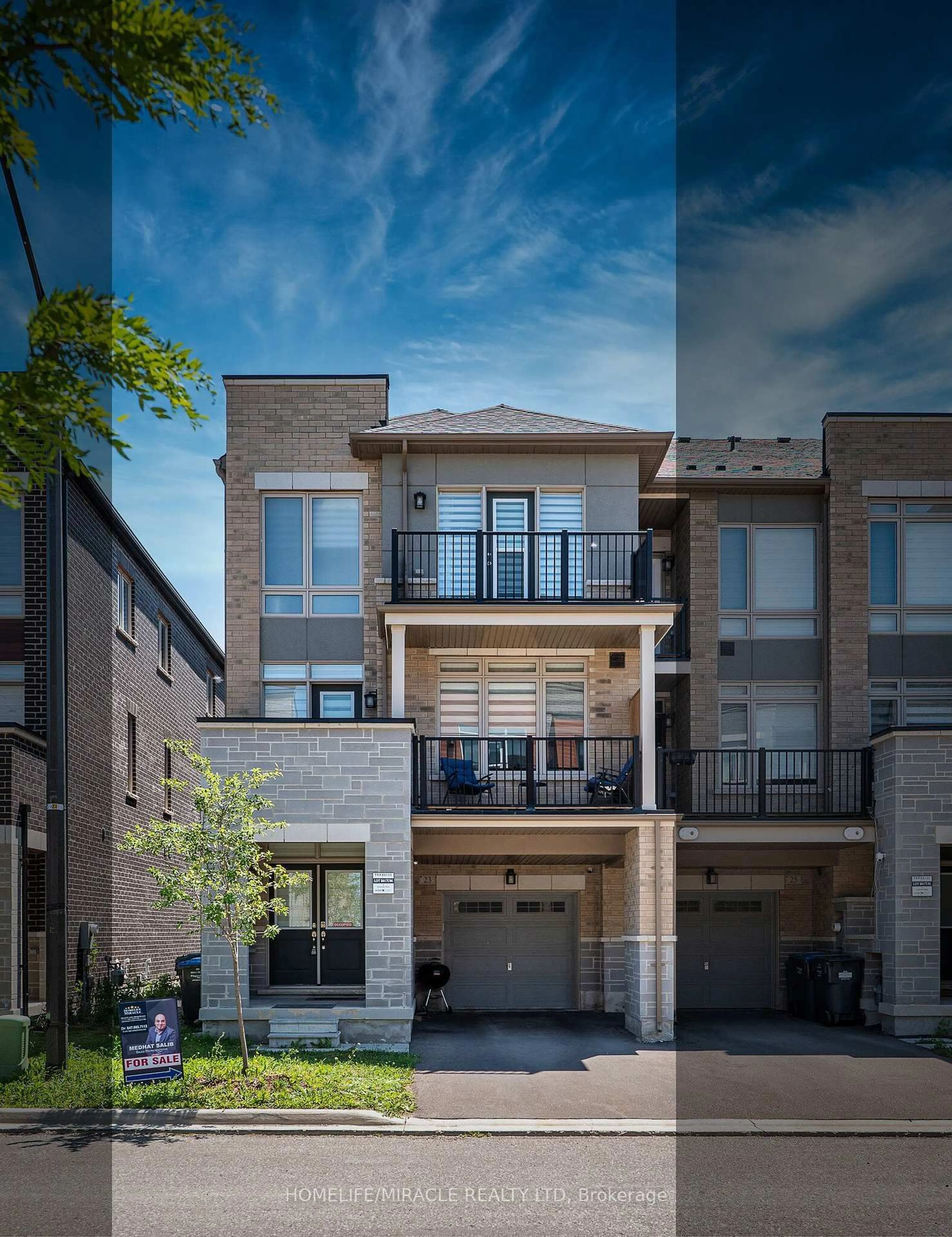 Home with brick exterior material, street for 23 Arrowview Dr, Brampton Ontario L7A 5H6