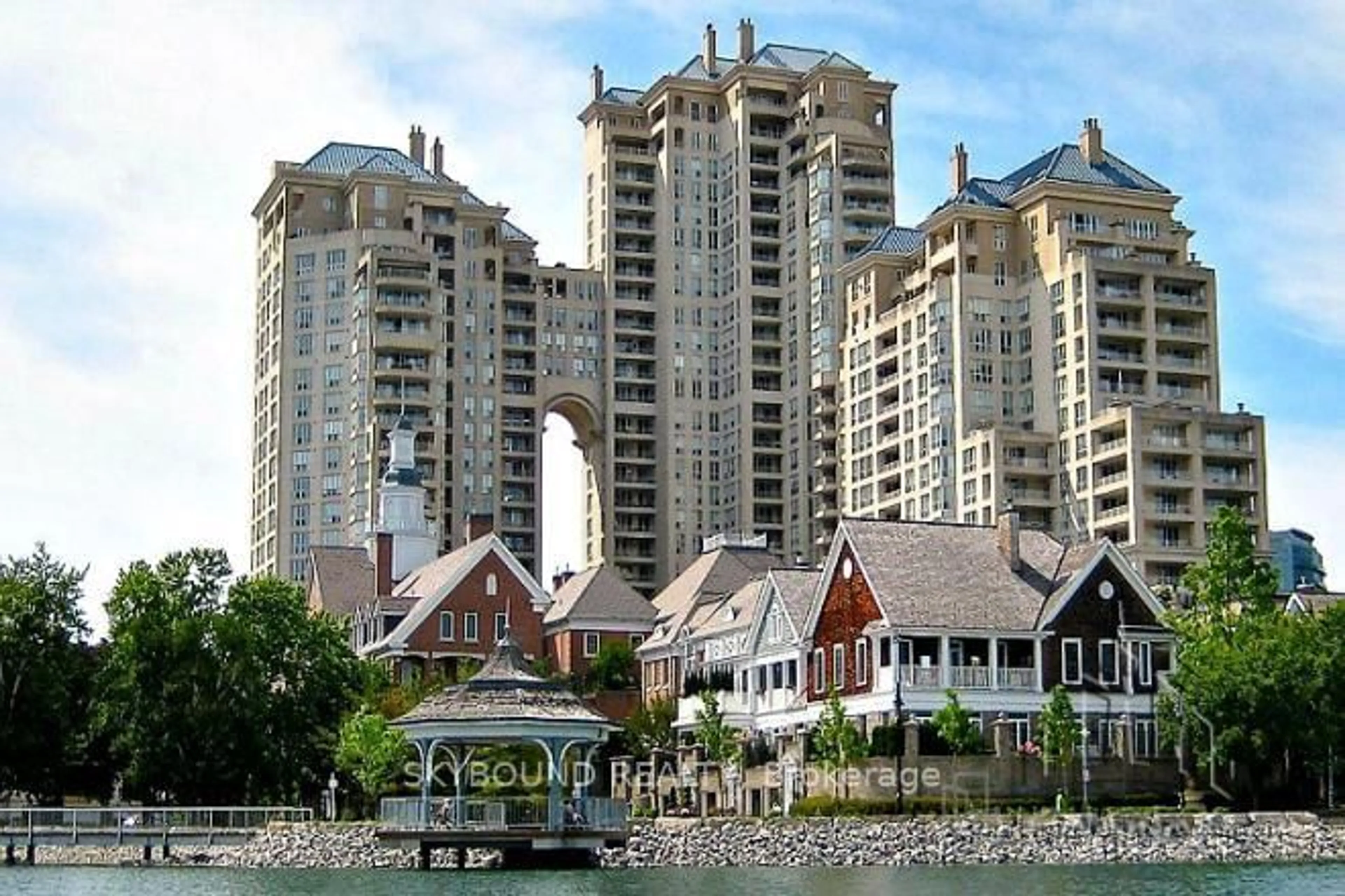 Patio, water/lake/river/ocean view for 2287 Lake Shore Blvd #505, Toronto Ontario M8V 3Y1