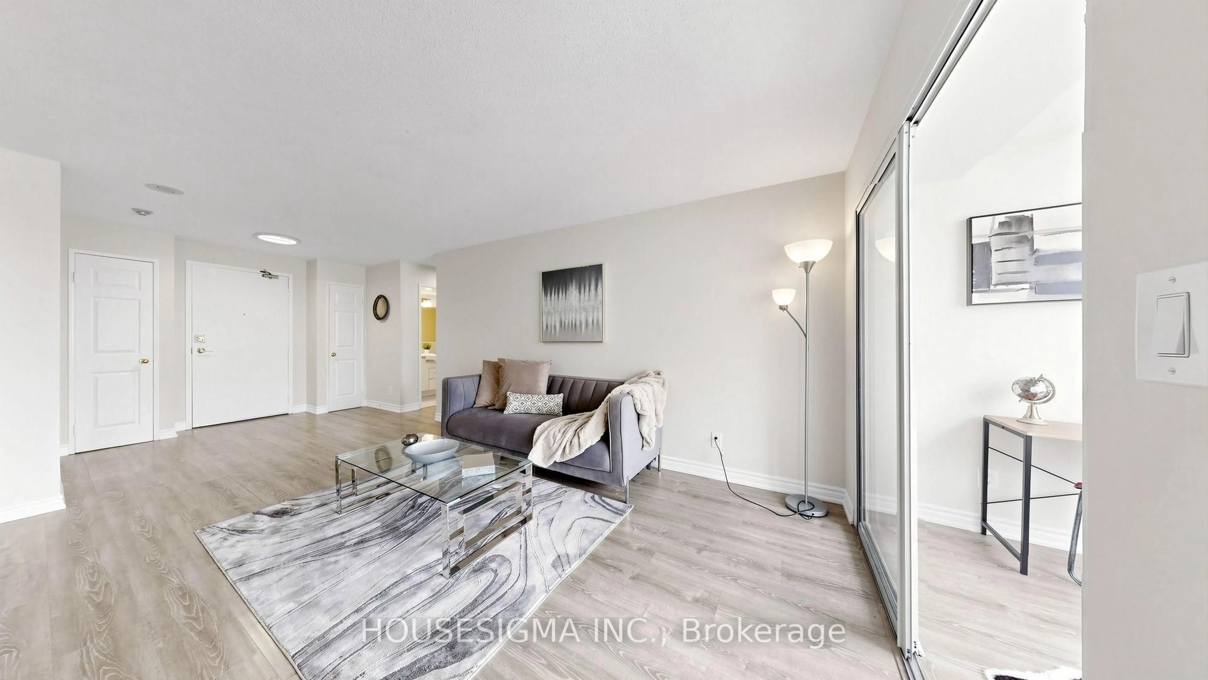 Living room with furniture, unknown for 155 Hillcrest Ave #1815, Mississauga Ontario L5B 3Z2