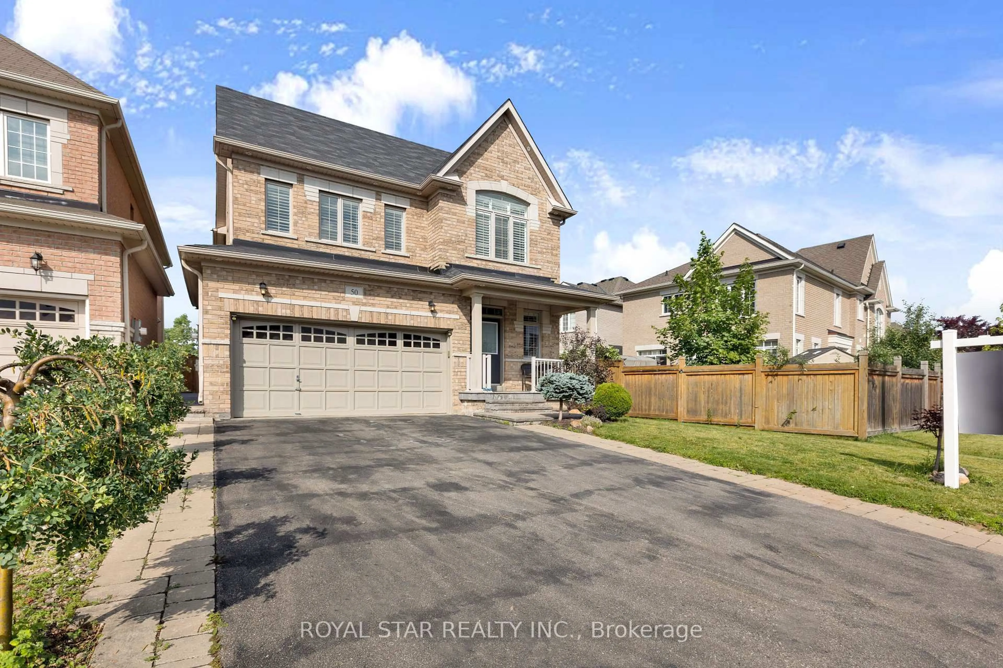 Home with brick exterior material, street for 50 Brookwater Cres, Caledon Ontario L7C 4A4