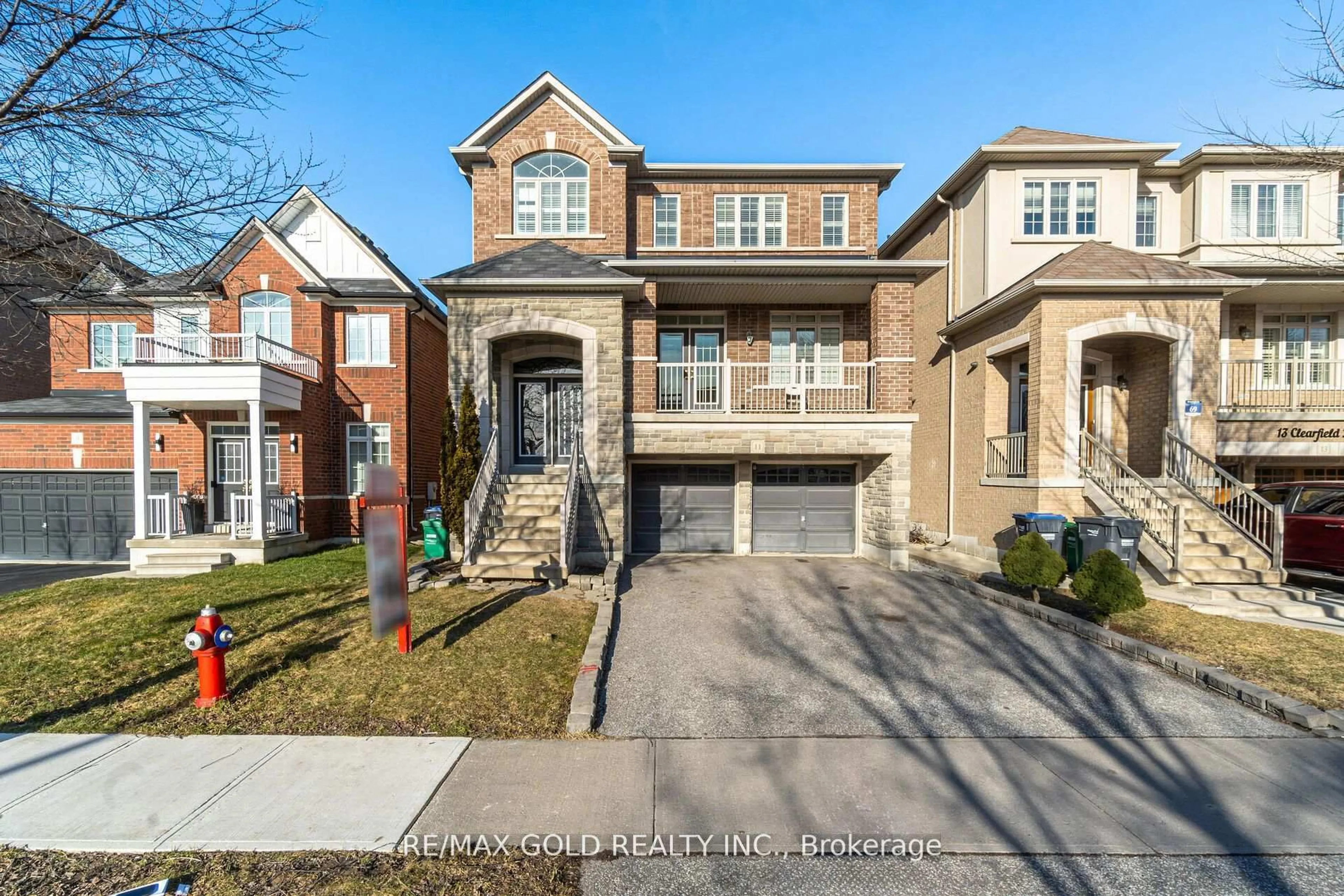 Home with brick exterior material, street for 11 Clearfield Dr, Brampton Ontario L6P 3L3