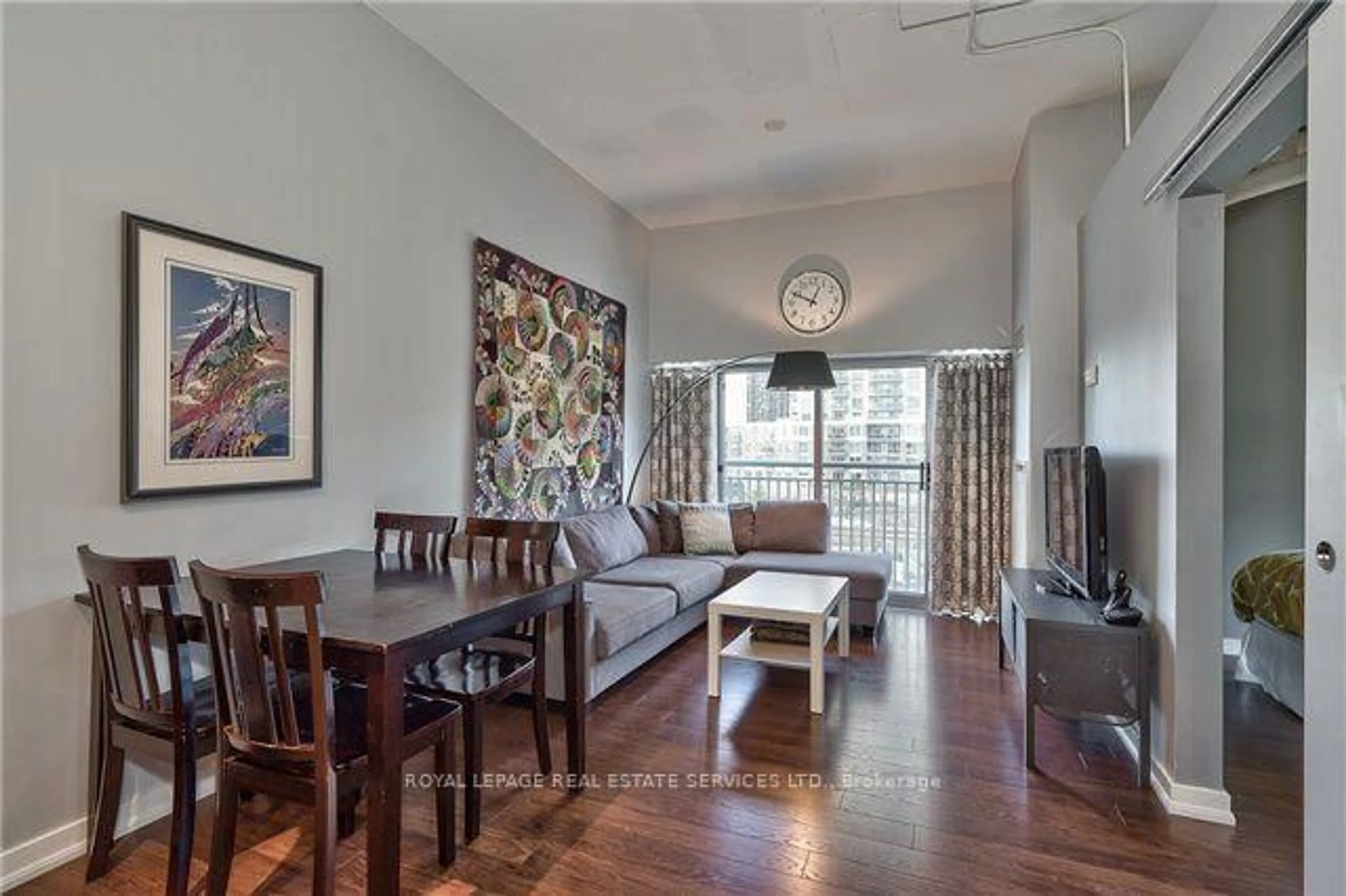 Living room with furniture, unknown for 2 Fieldway Rd #316, Toronto Ontario M8Z 3L1