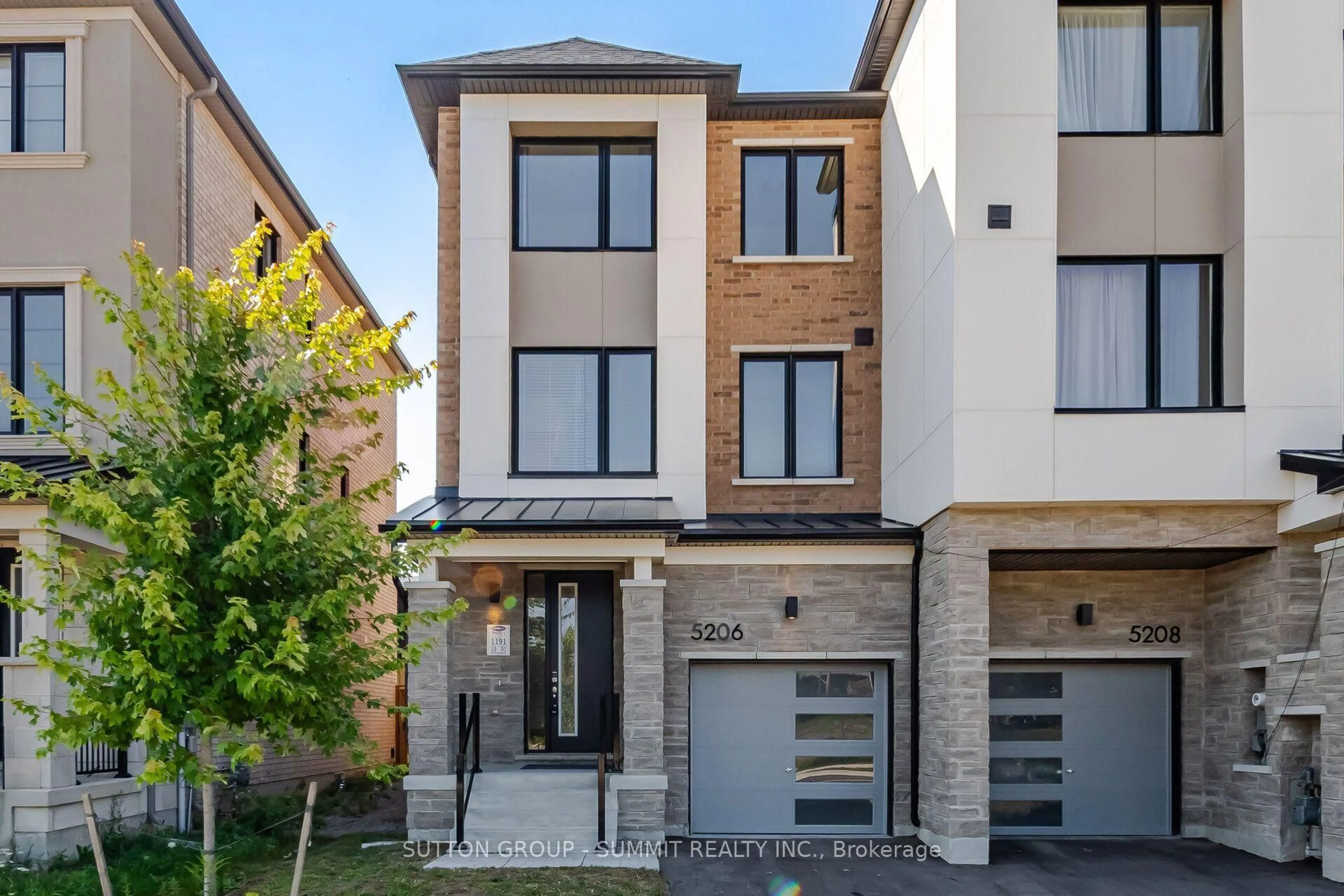 Home with brick exterior material, street for 5206 Viola Desmond Dr, Mississauga Ontario L5M 2S7