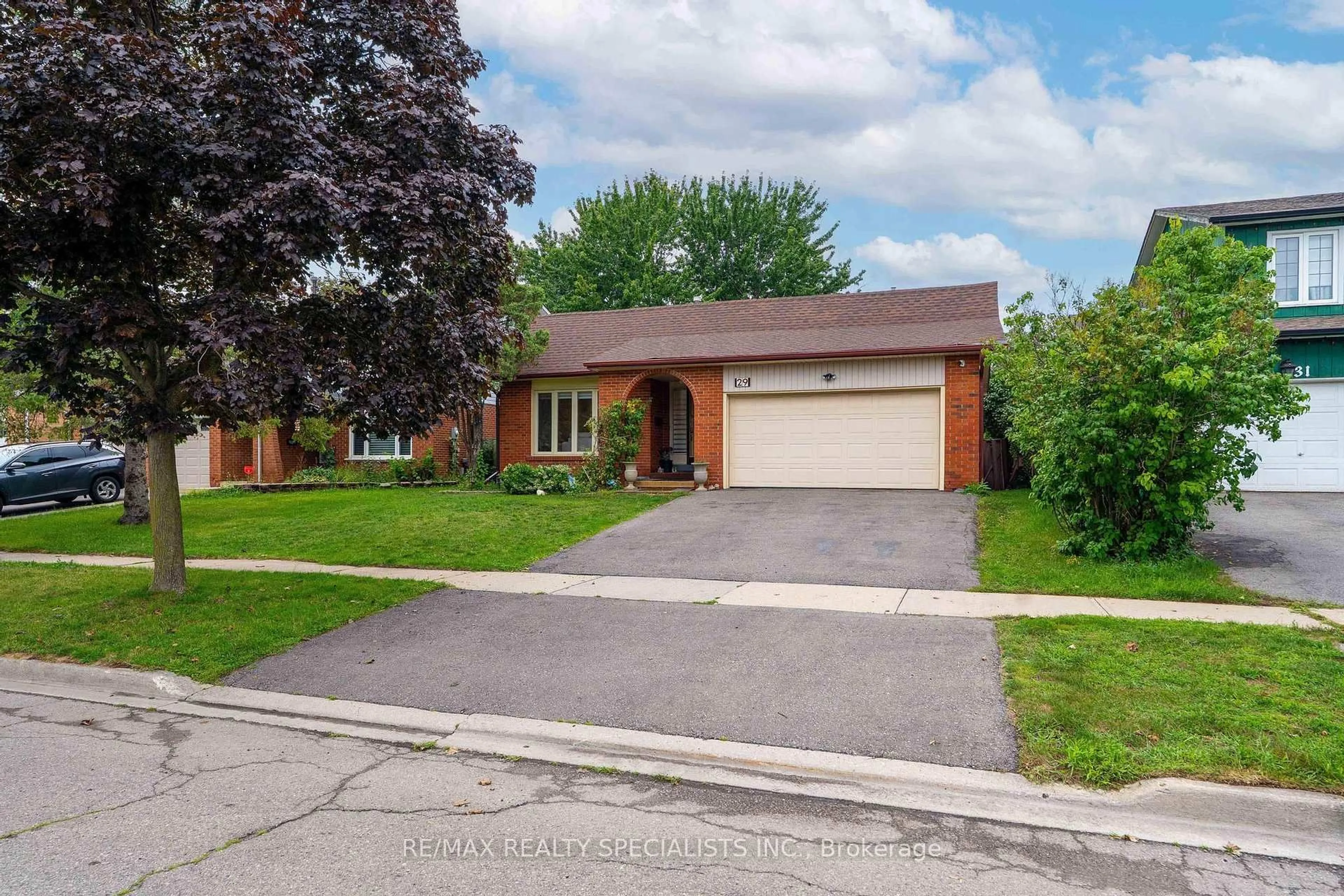 Home with brick exterior material, street for 29 Blackthorn Lane, Brampton Ontario L6V 3K7