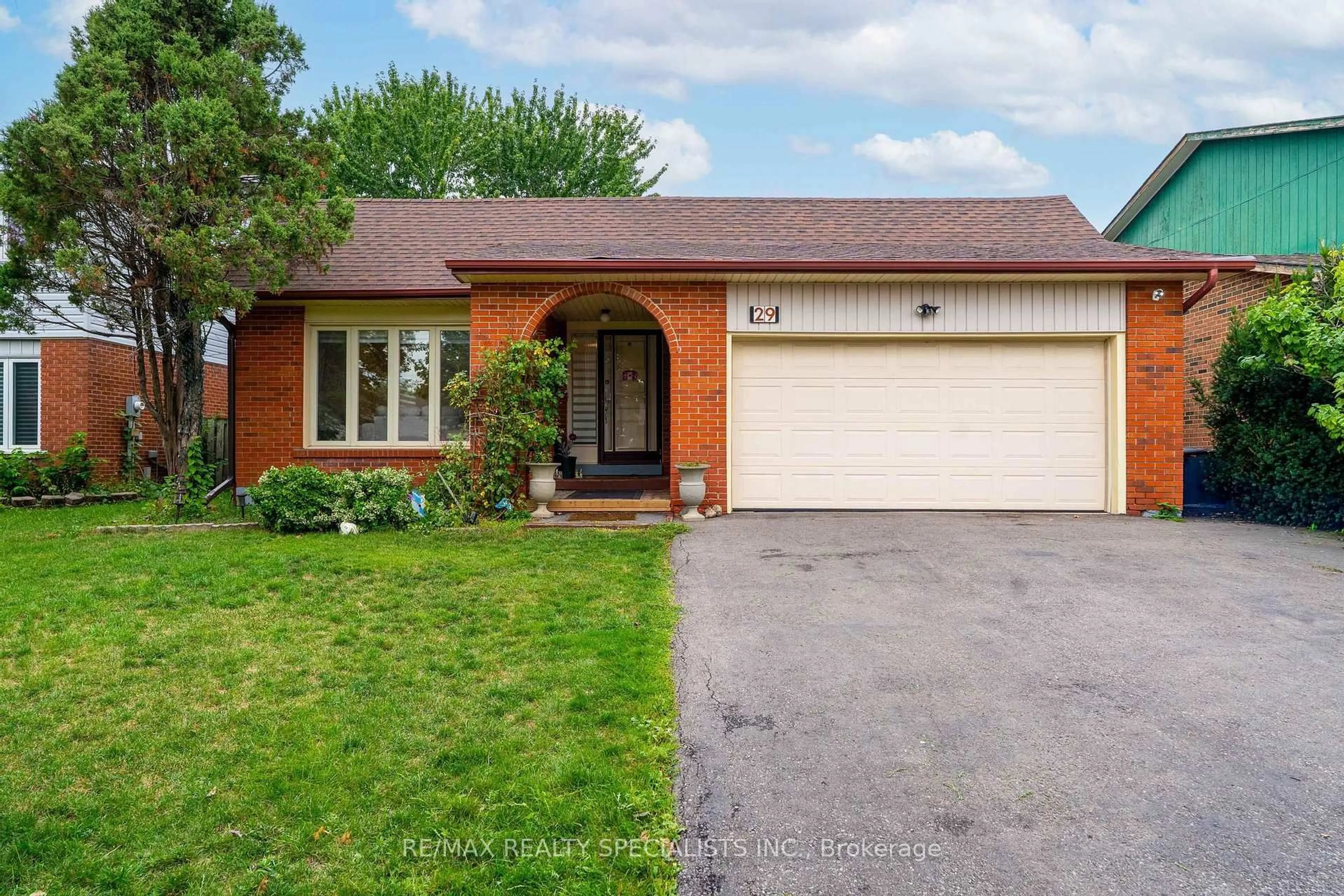 Home with brick exterior material, street for 29 Blackthorn Lane, Brampton Ontario L6V 3K7
