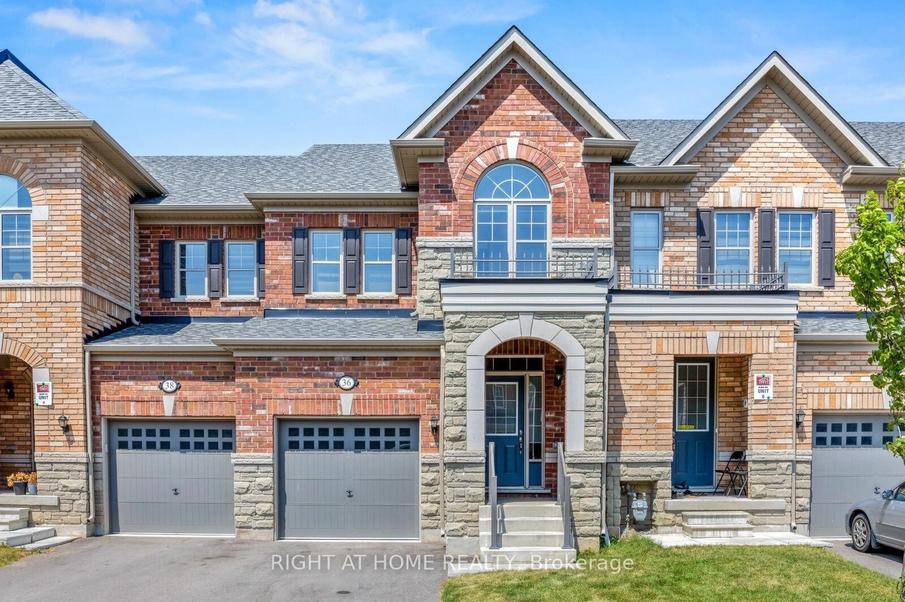 Home with brick exterior material, street for 36 Matterhorn Rd, Brampton Ontario L7A 0E7