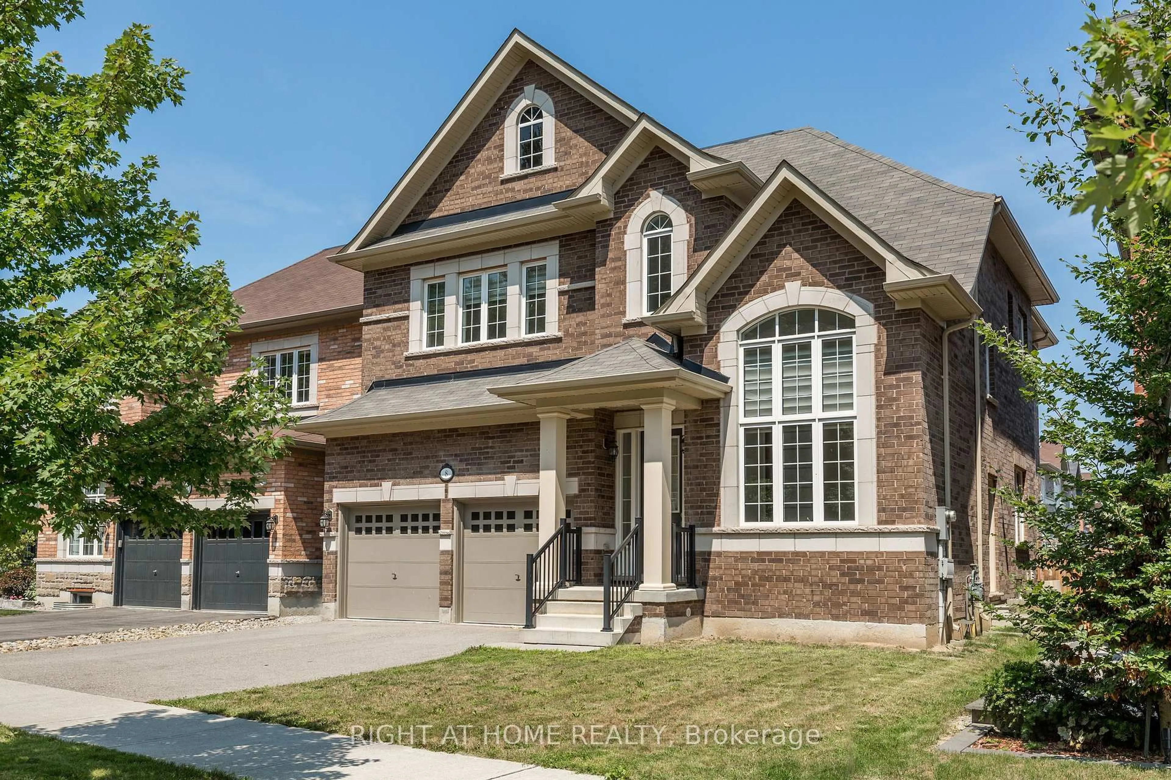 Home with brick exterior material, street for 8 Monarch Dr, Halton Hills Ontario L7G 0H9