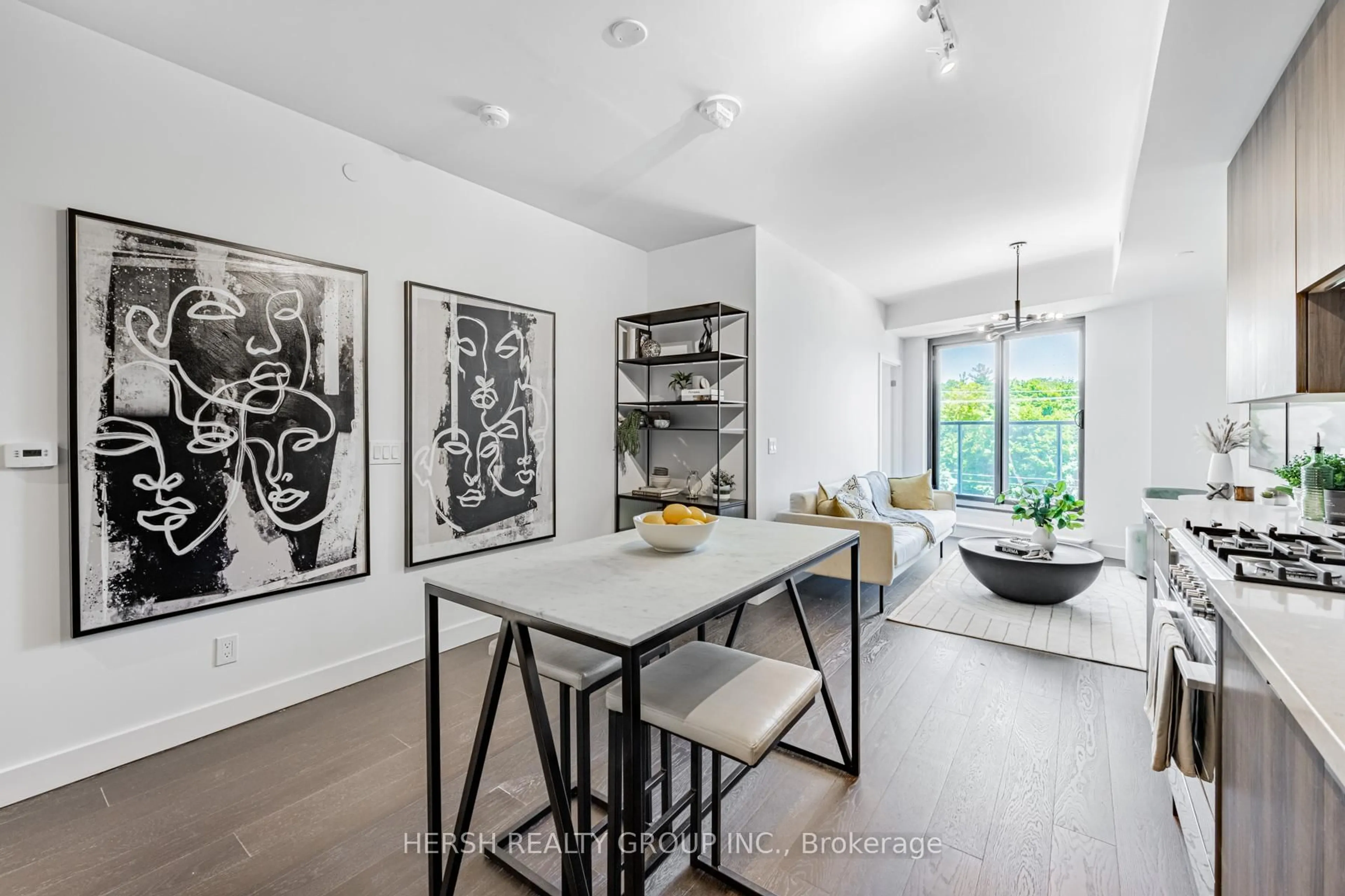 Open concept kitchen, unknown for 160 Kingsway Cres #310, Toronto Ontario M8X 0B5