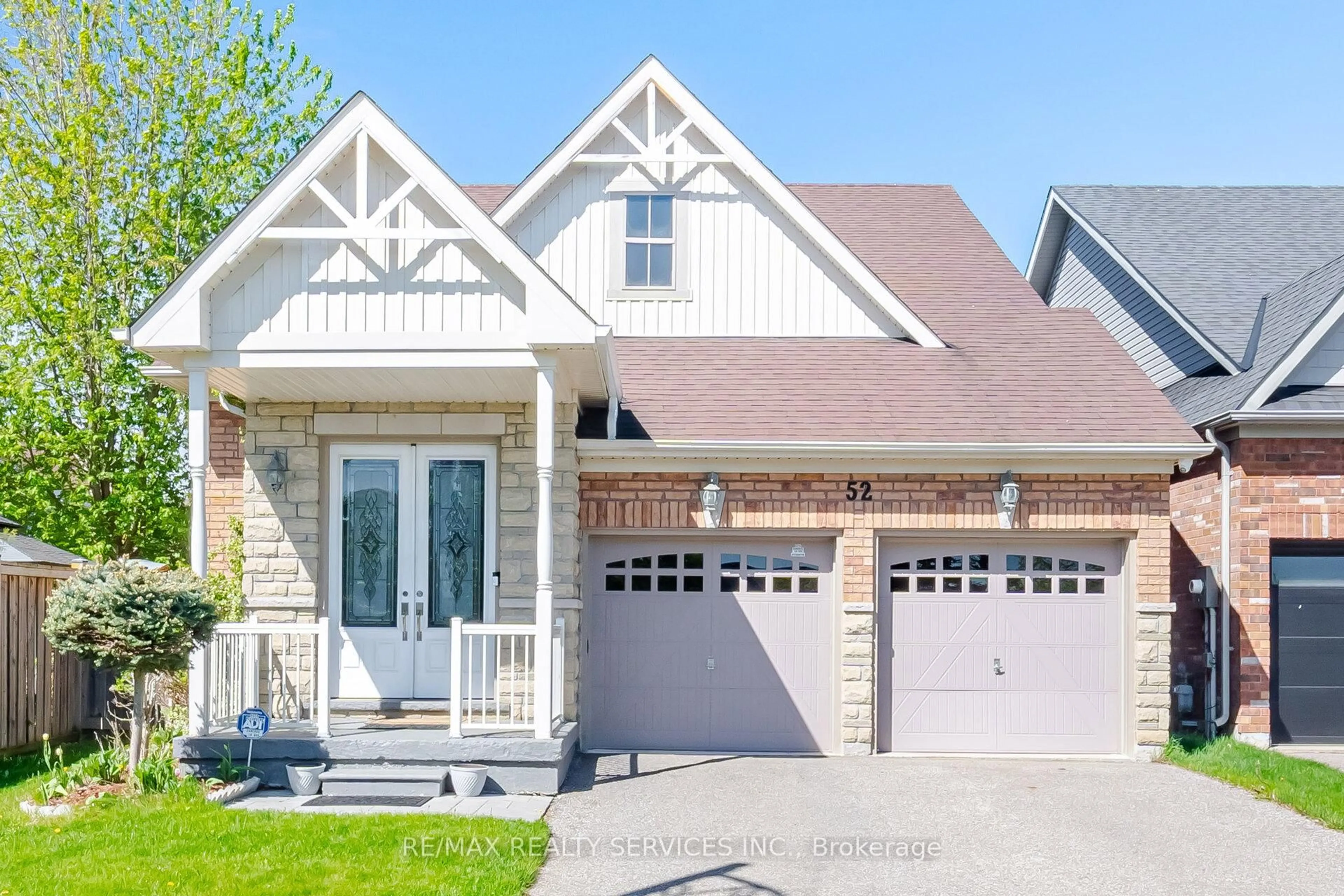Home with brick exterior material, street for 52 Atchison Dr, Caledon Ontario L7C 3R5