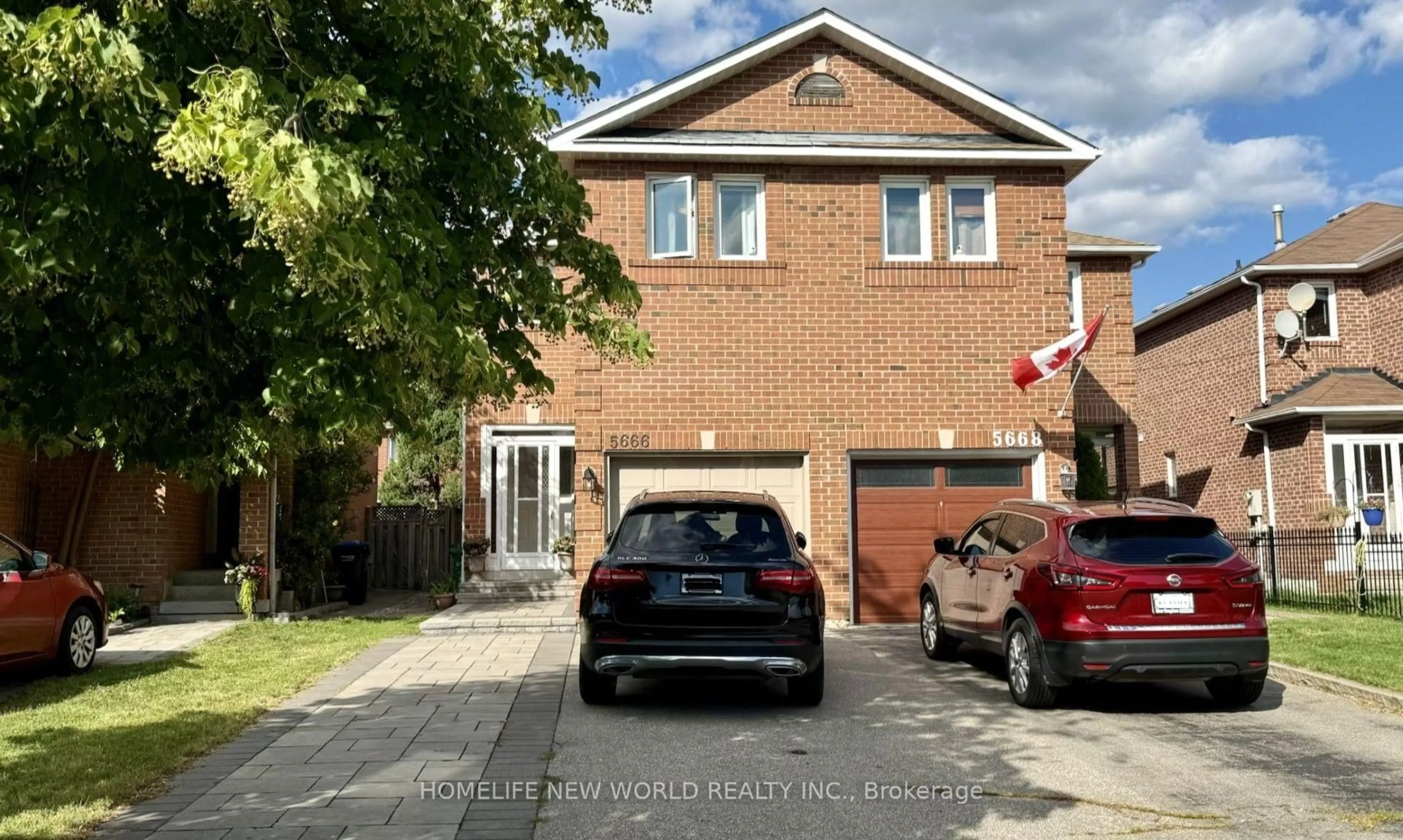 Home with brick exterior material, street for 5666 Cortina Cres, Mississauga Ontario L4Z 3R4