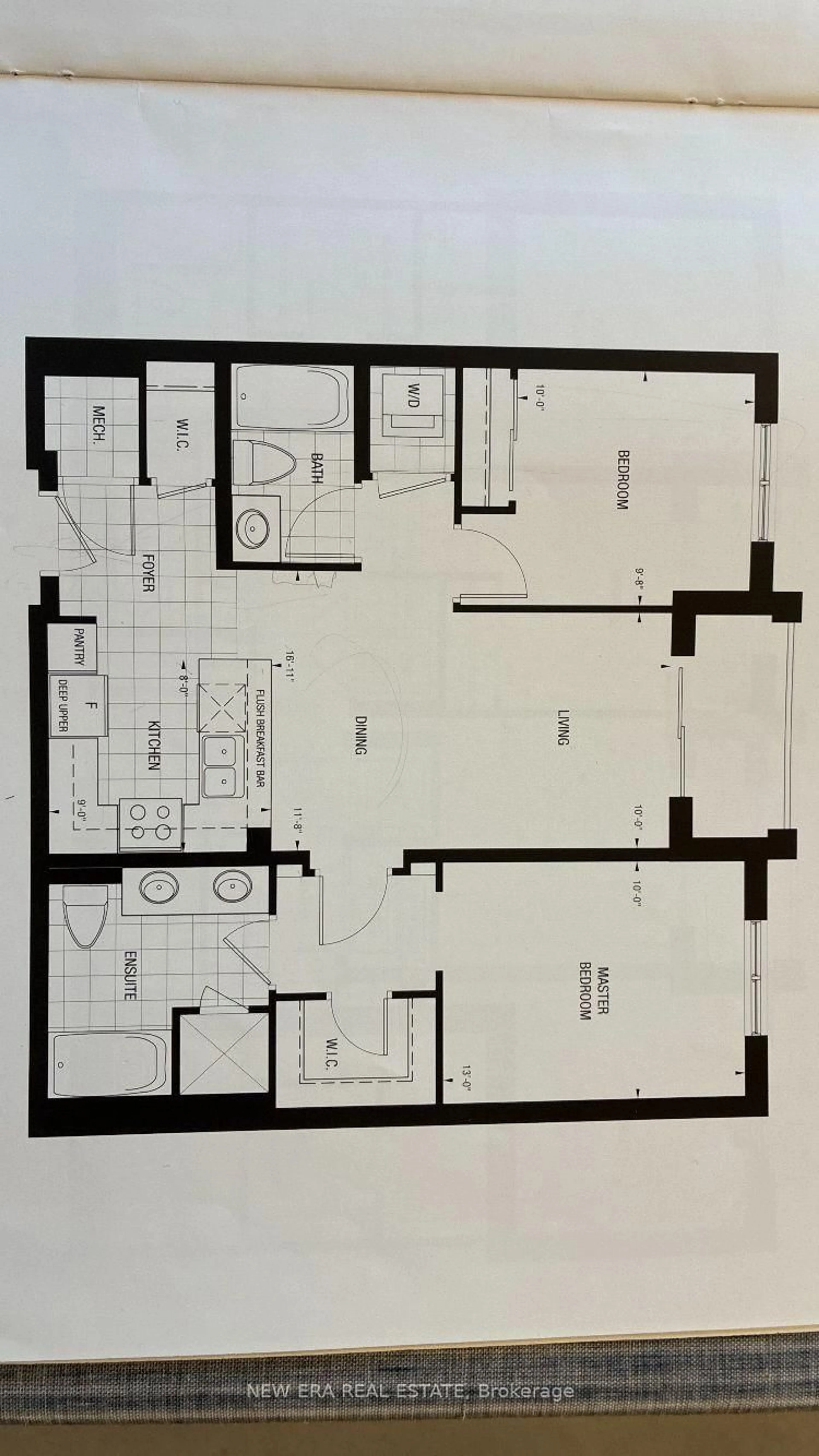 Floor plan for 2300 Upper Middle Rd #108, Oakville Ontario L6M 4G6