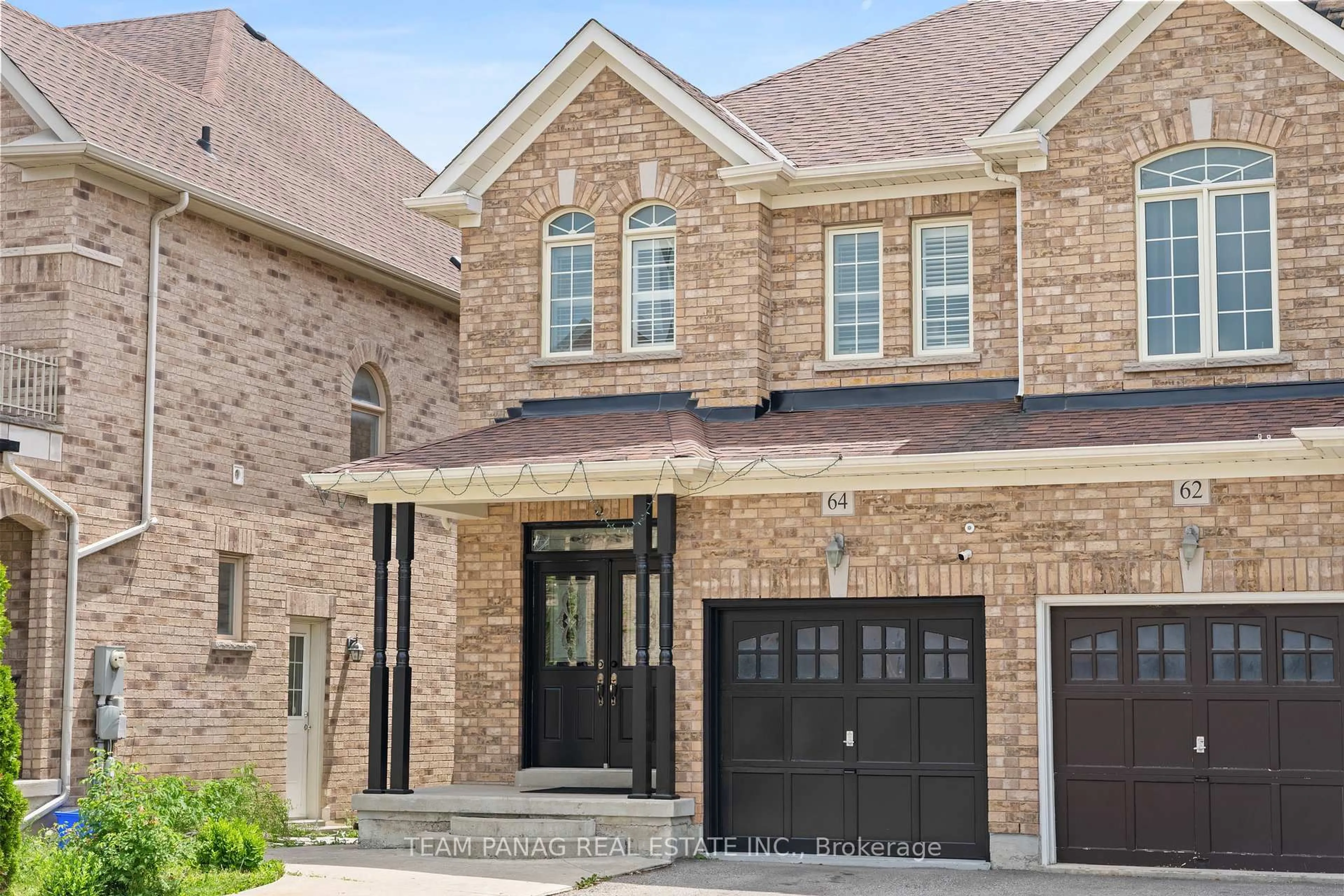 Home with brick exterior material, street for 64 Clearfield Dr, Brampton Ontario L6P 3J4