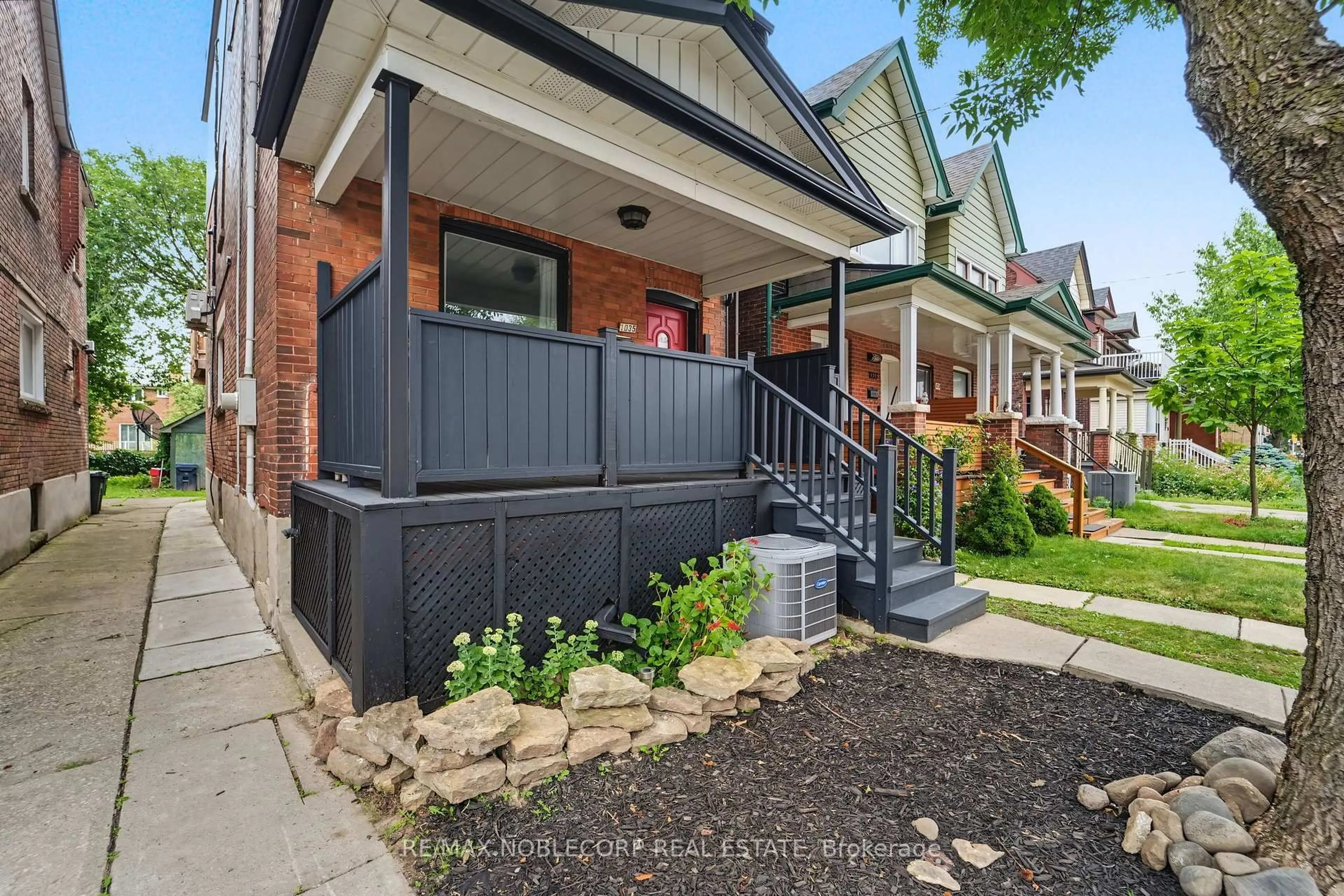 Home with brick exterior material, street for 1035 Dovercourt Rd, Toronto Ontario M6H 2X7