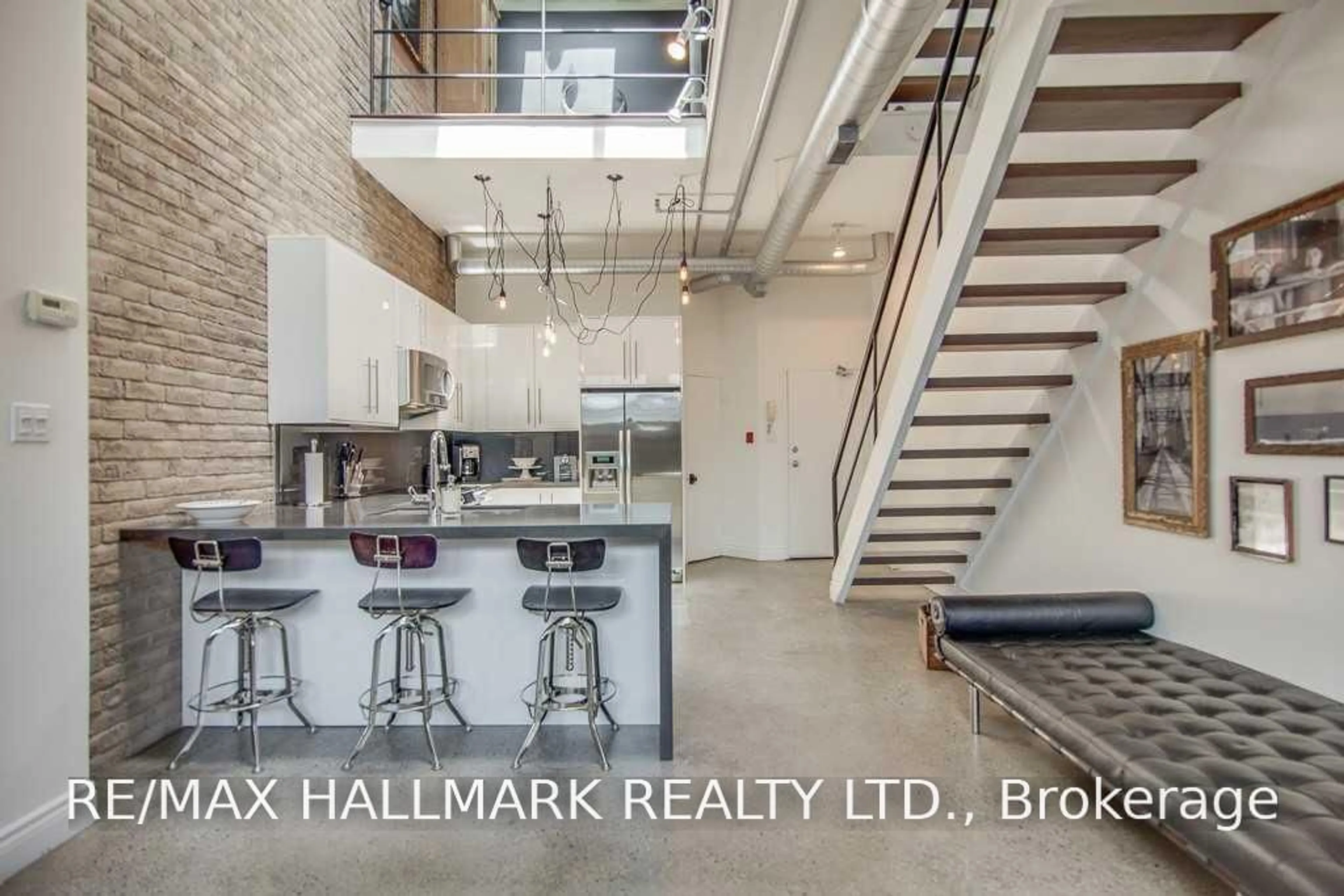 Contemporary kitchen, ceramic/tile floor for 6 Bartlett Ave #7, Toronto Ontario M6H 3E8