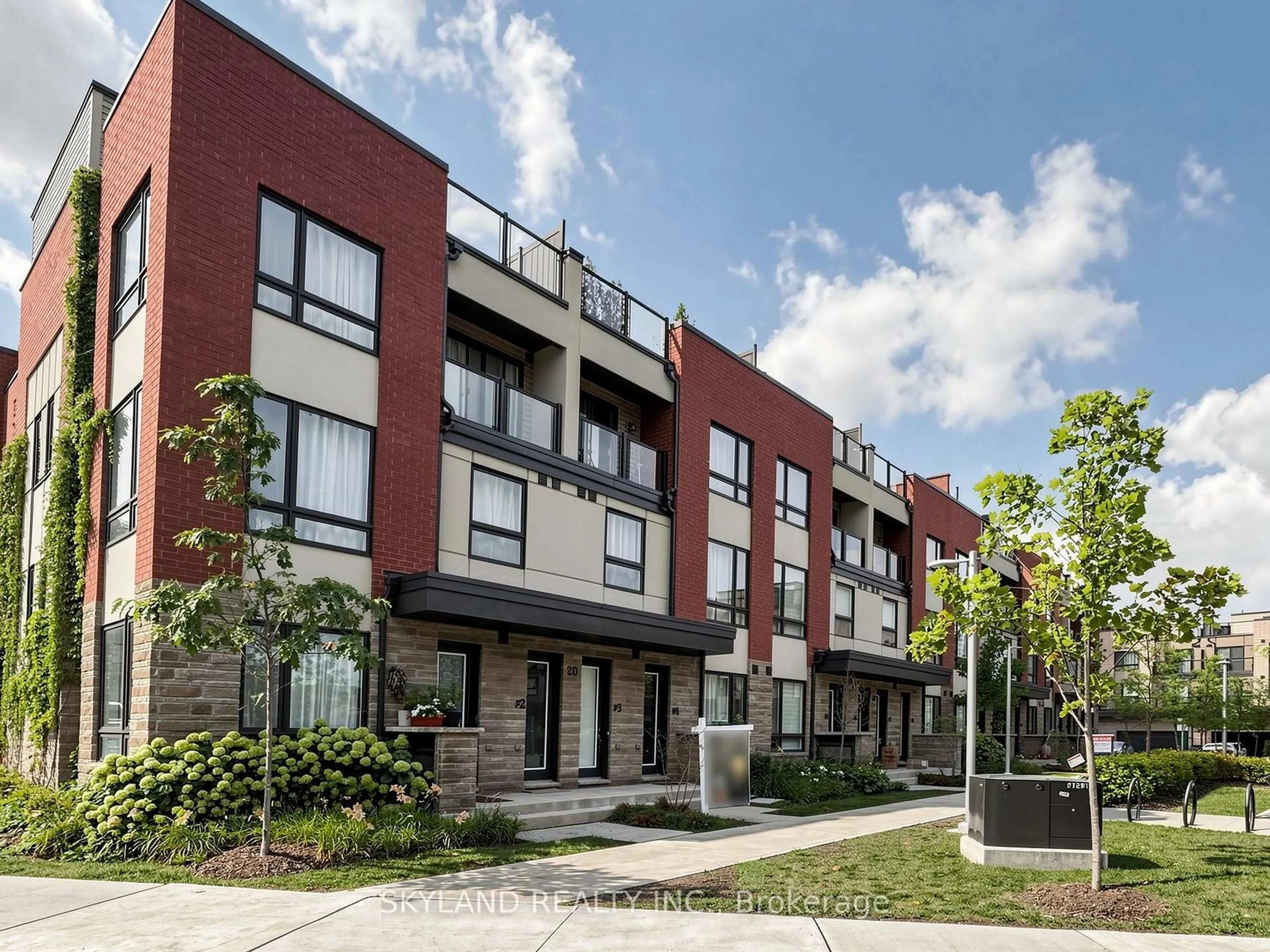 Home with brick exterior material, street for 20 woodstream Dr #3, Toronto Ontario M9W 0G1