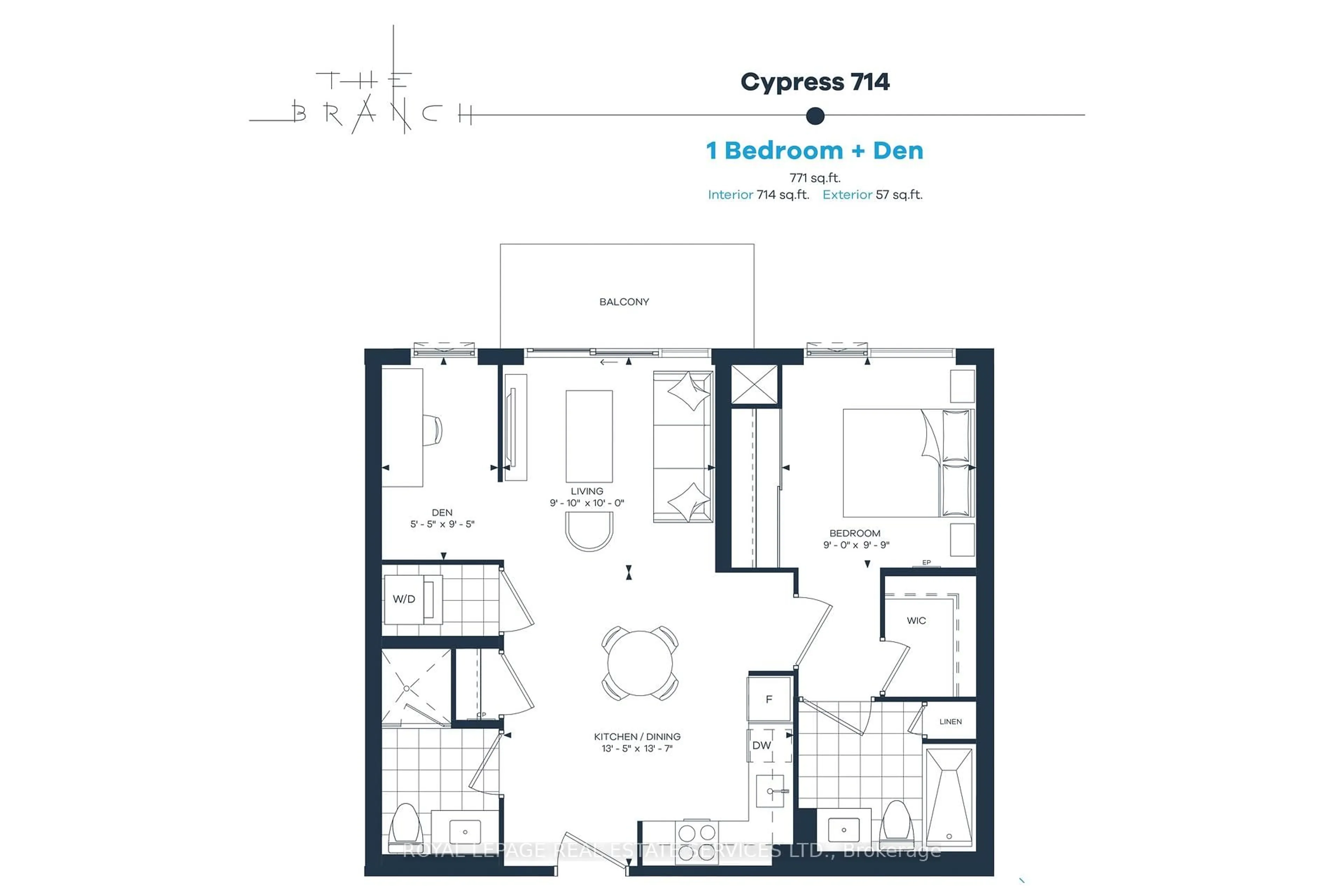 Floor plan for 2450 Old Bronte Rd #325, Oakville Ontario L6M 5P6