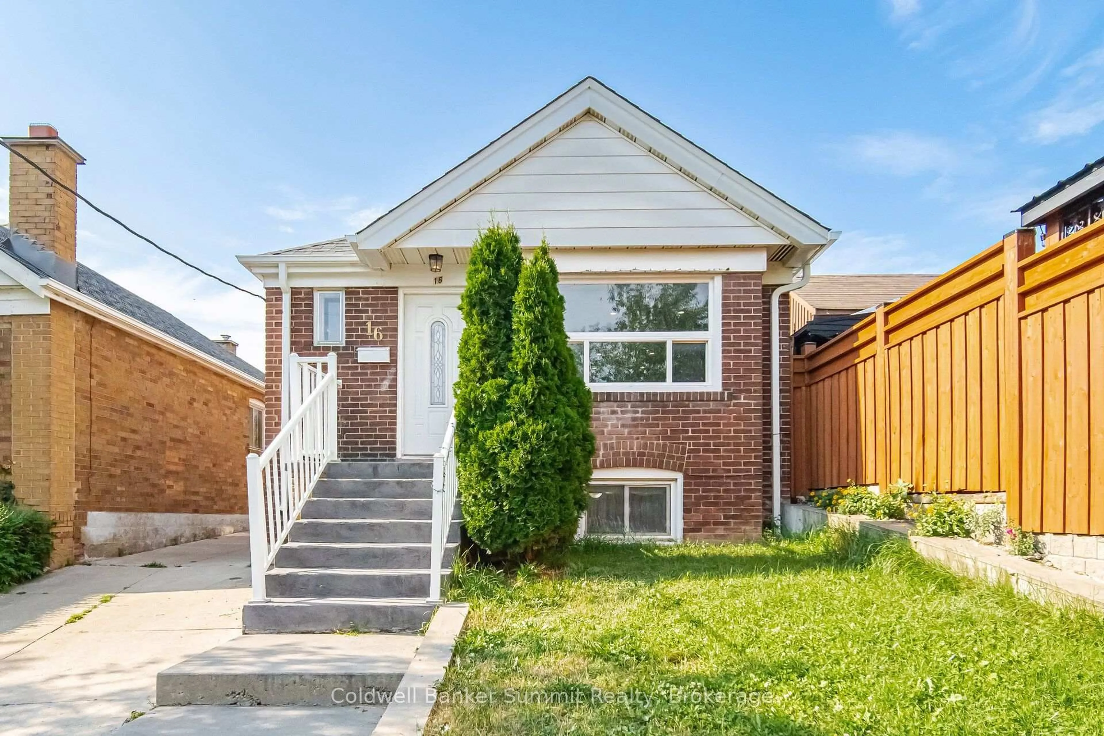 Home with brick exterior material, street for 16 Holwood Ave, Toronto Ontario M6M 1P5