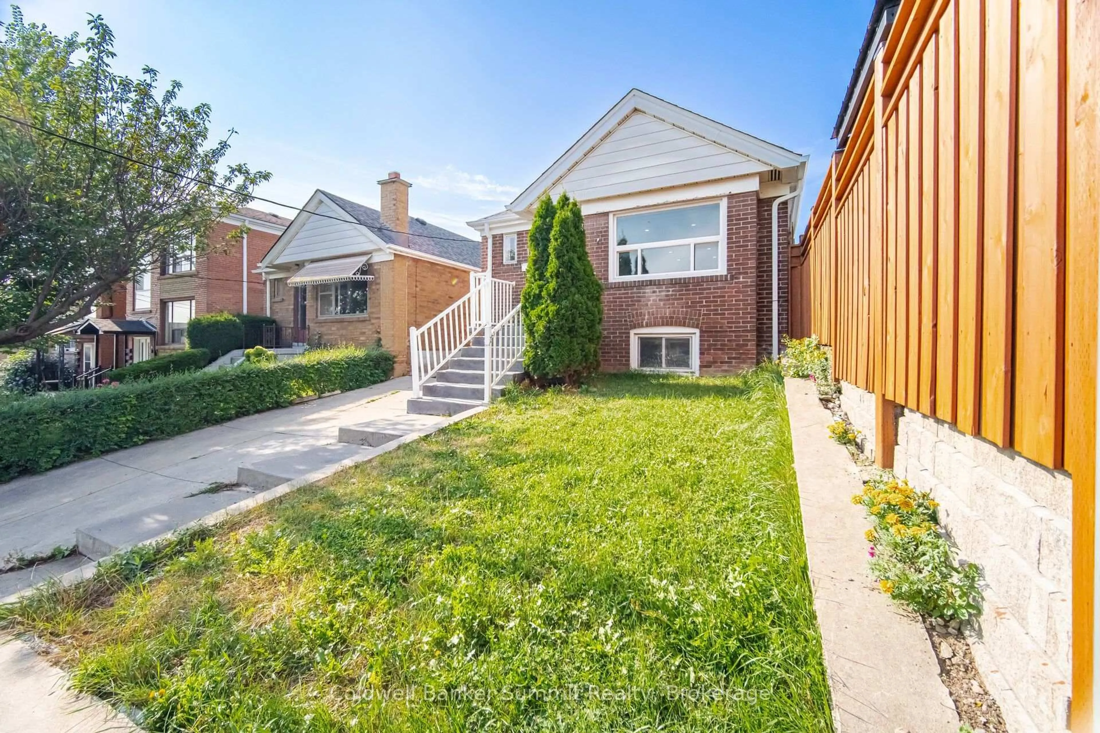 Home with brick exterior material, street for 16 Holwood Ave, Toronto Ontario M6M 1P5