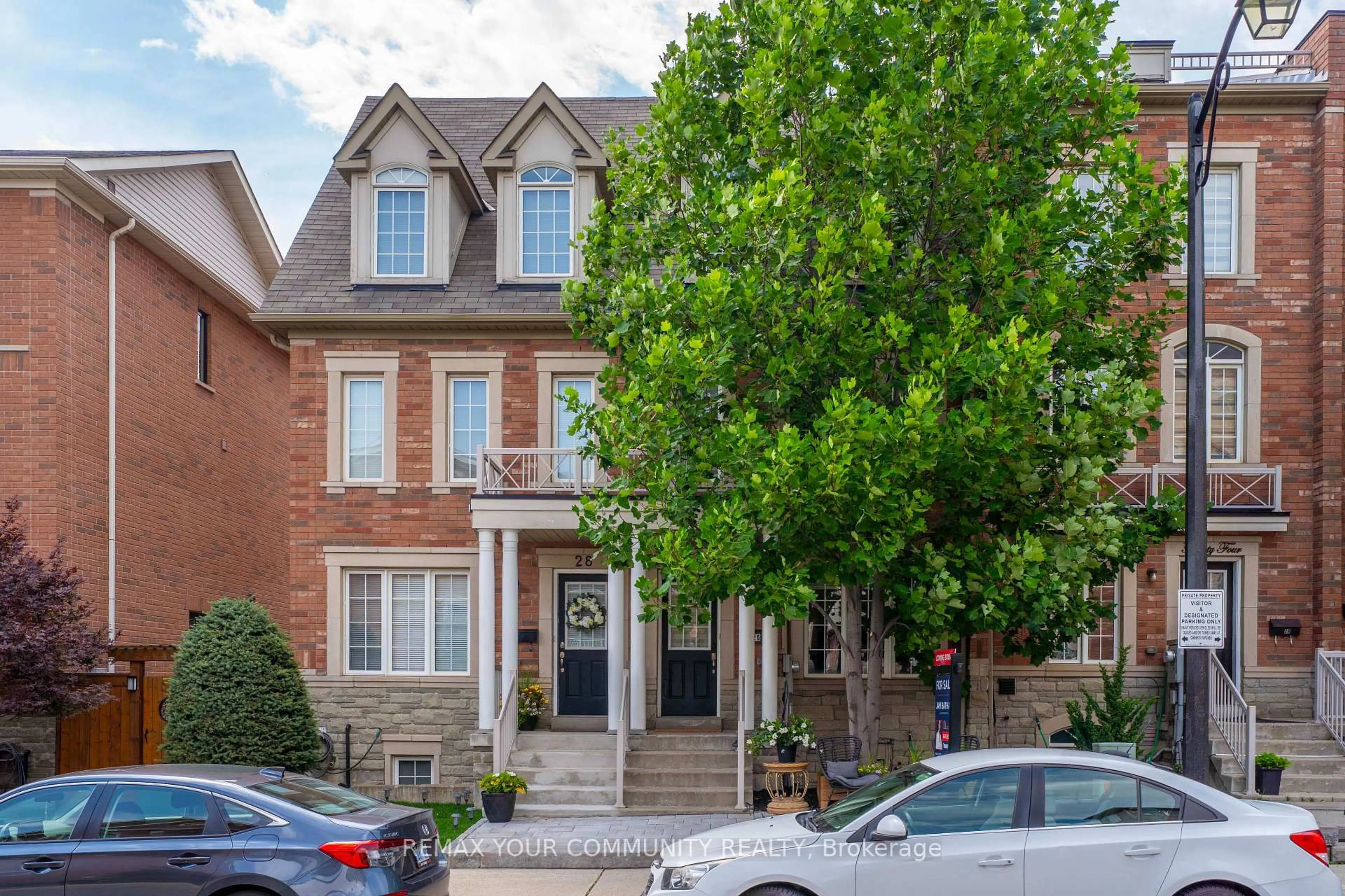 Home with brick exterior material, street for 26 Ted Wray Circ, Toronto Ontario M3L 0G5