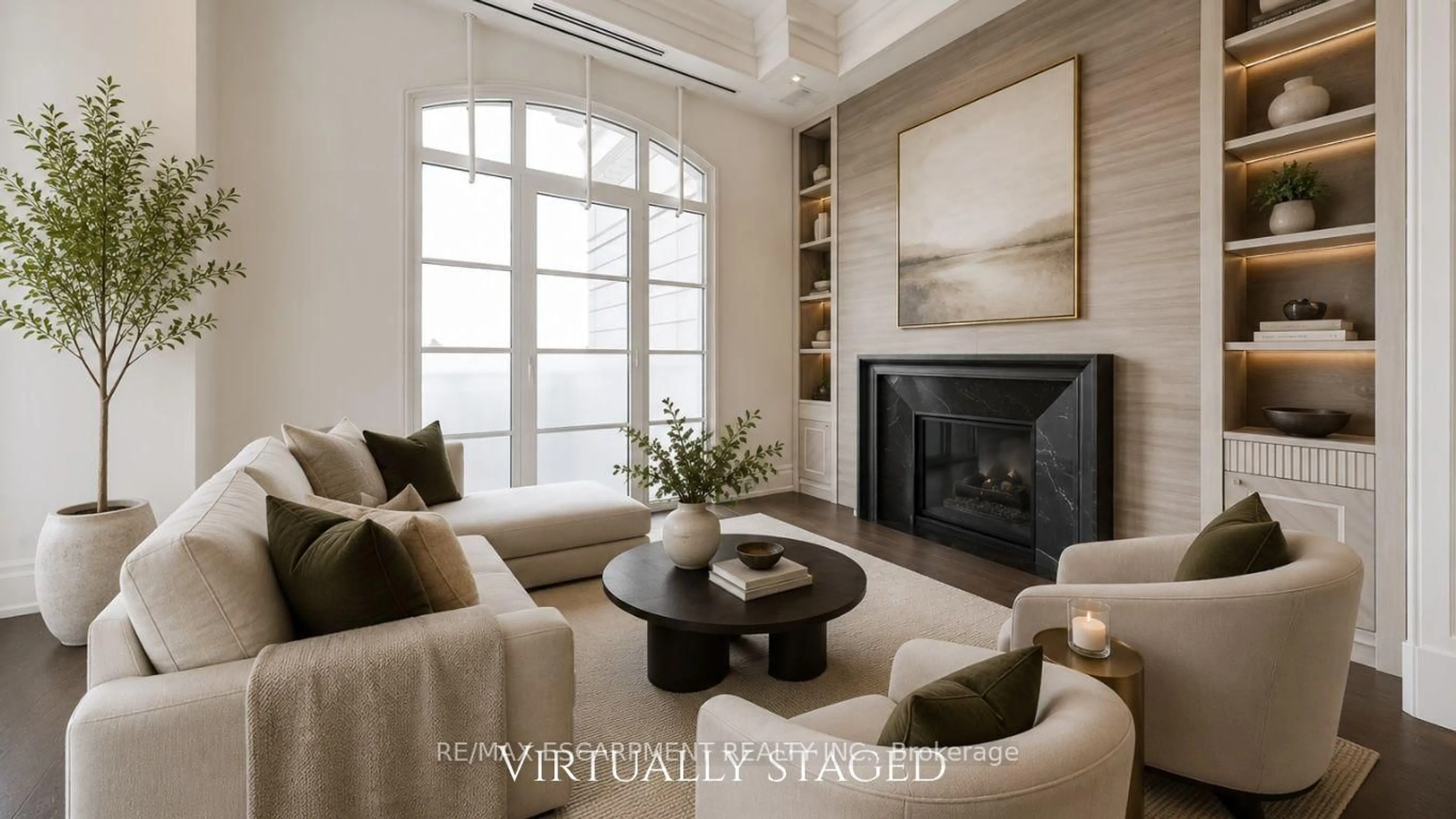 Living room with furniture, unknown for 300 Randall Rd #PH5, Oakville Ontario L6J 0G2