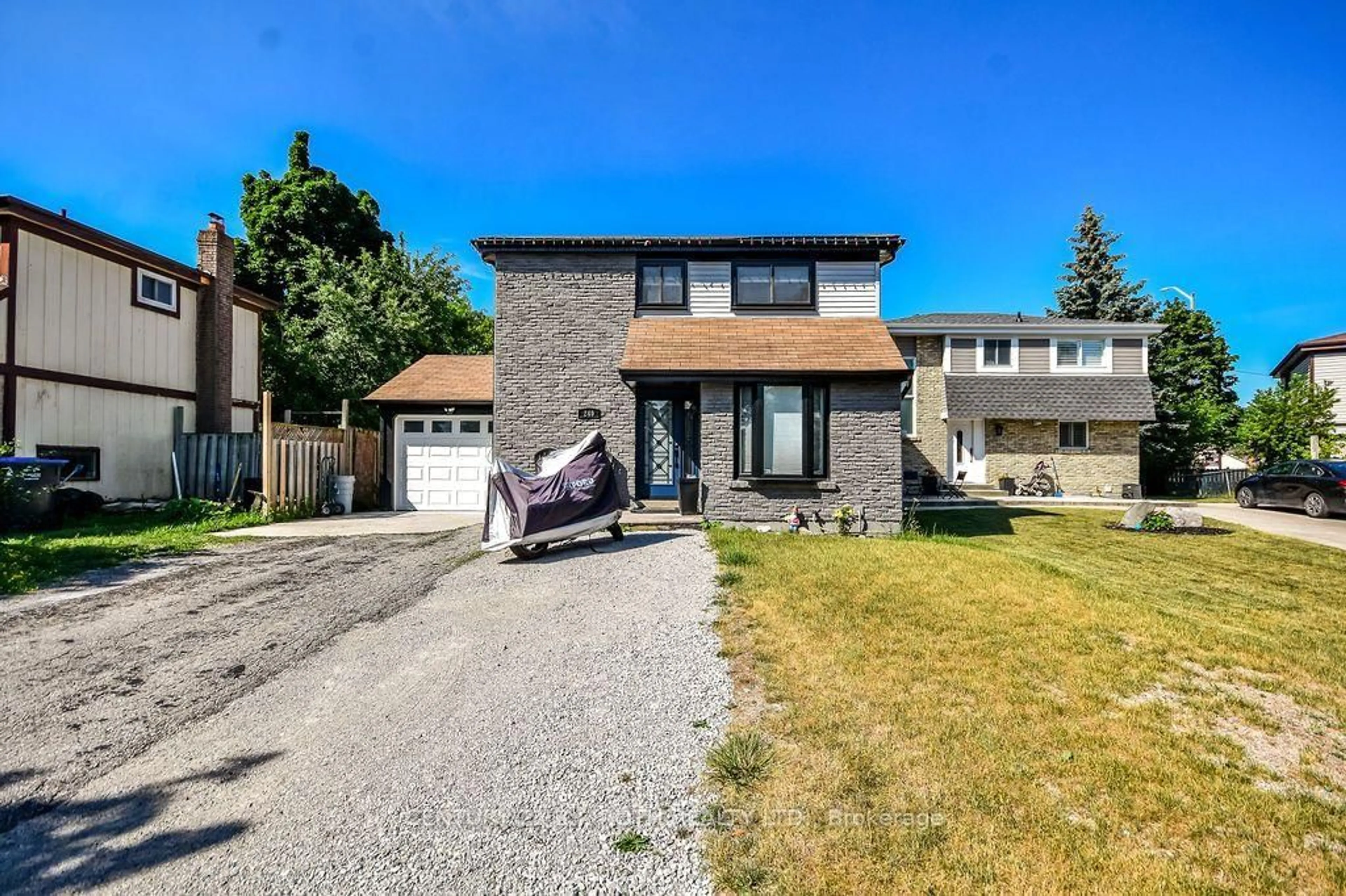 Home with brick exterior material, street for 249 Leavens Crt, Caledon Ontario L7E 2A8