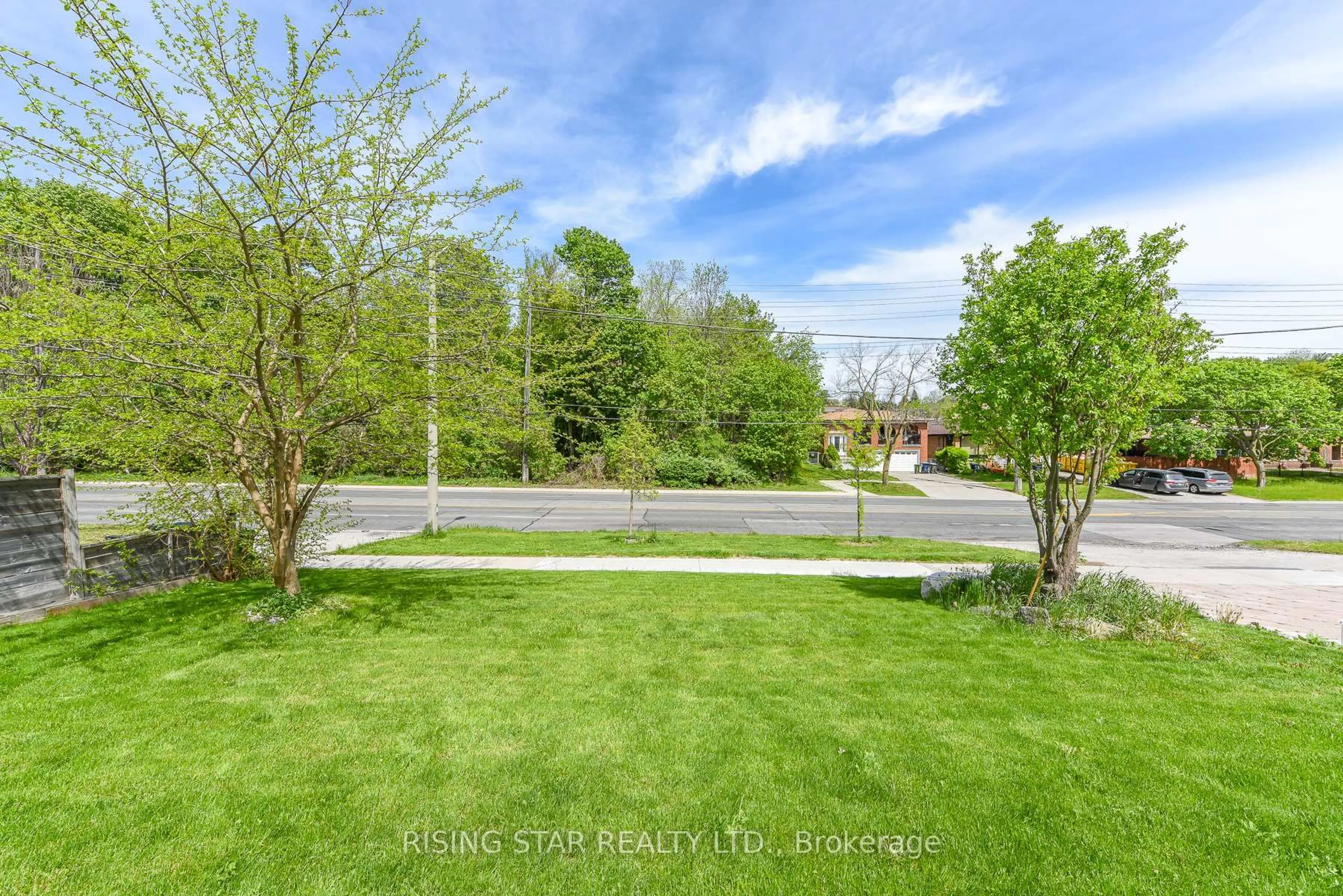 A pic from outside/outdoor area/front of a property/back of a property/a pic from drone, water/lake/river/ocean view for 2562 Islington Ave Ave, Toronto Ontario M9V 2X2