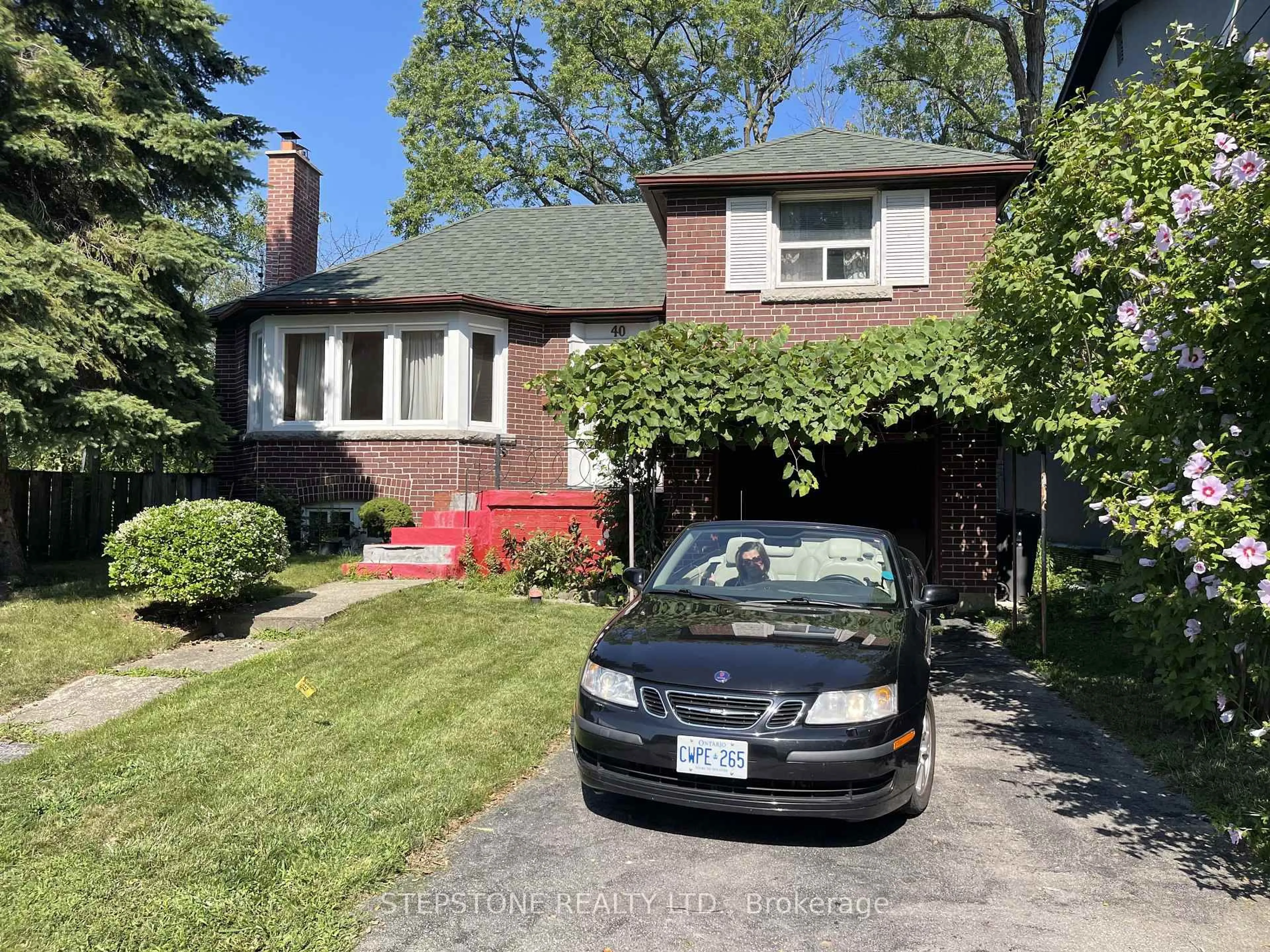 Home with brick exterior material, street for 40 Glenvalley Dr, Toronto Ontario M6M 4V9