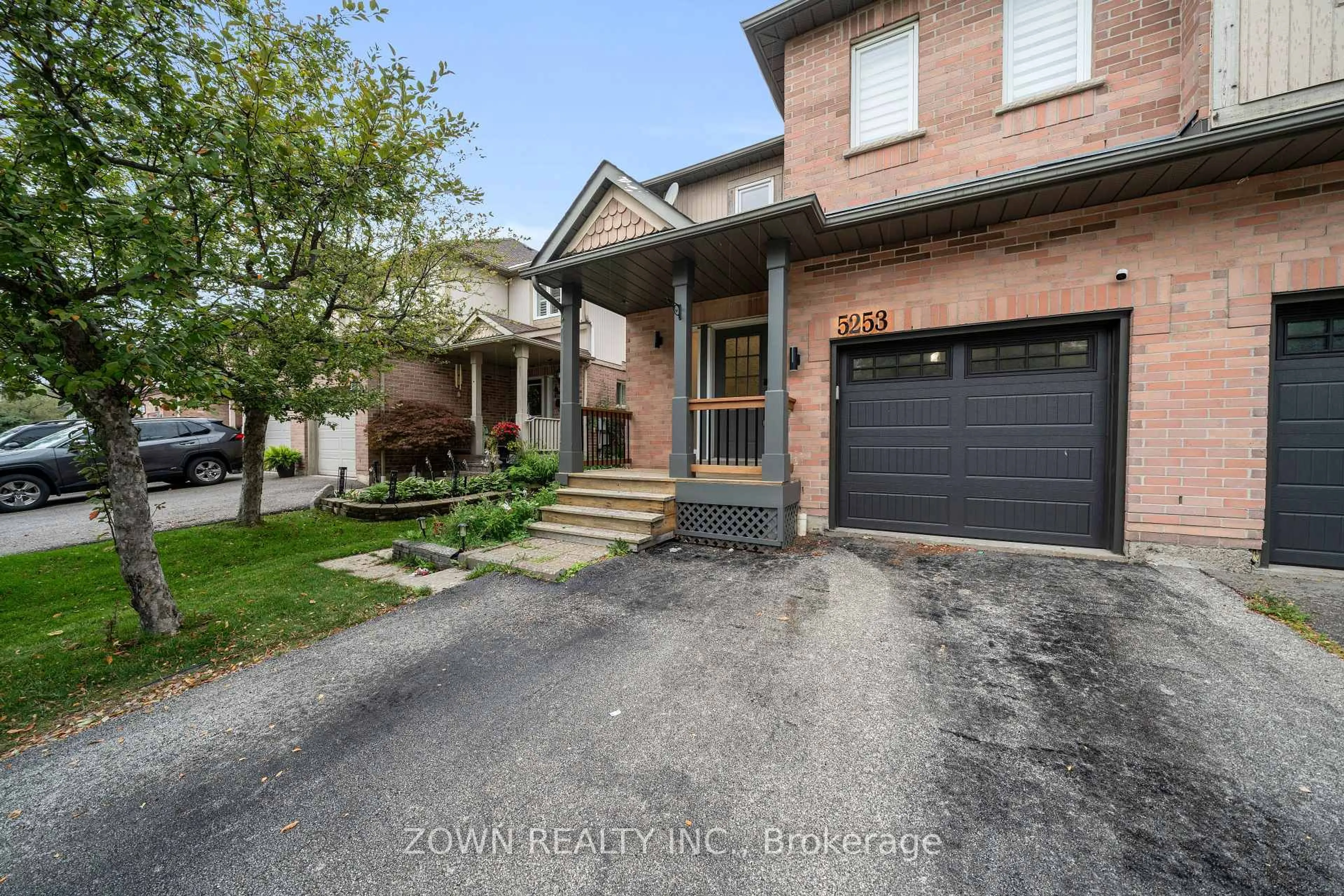 Home with brick exterior material, street for 5253 Bushelgrove Circ, Mississauga Ontario L5M 6C5