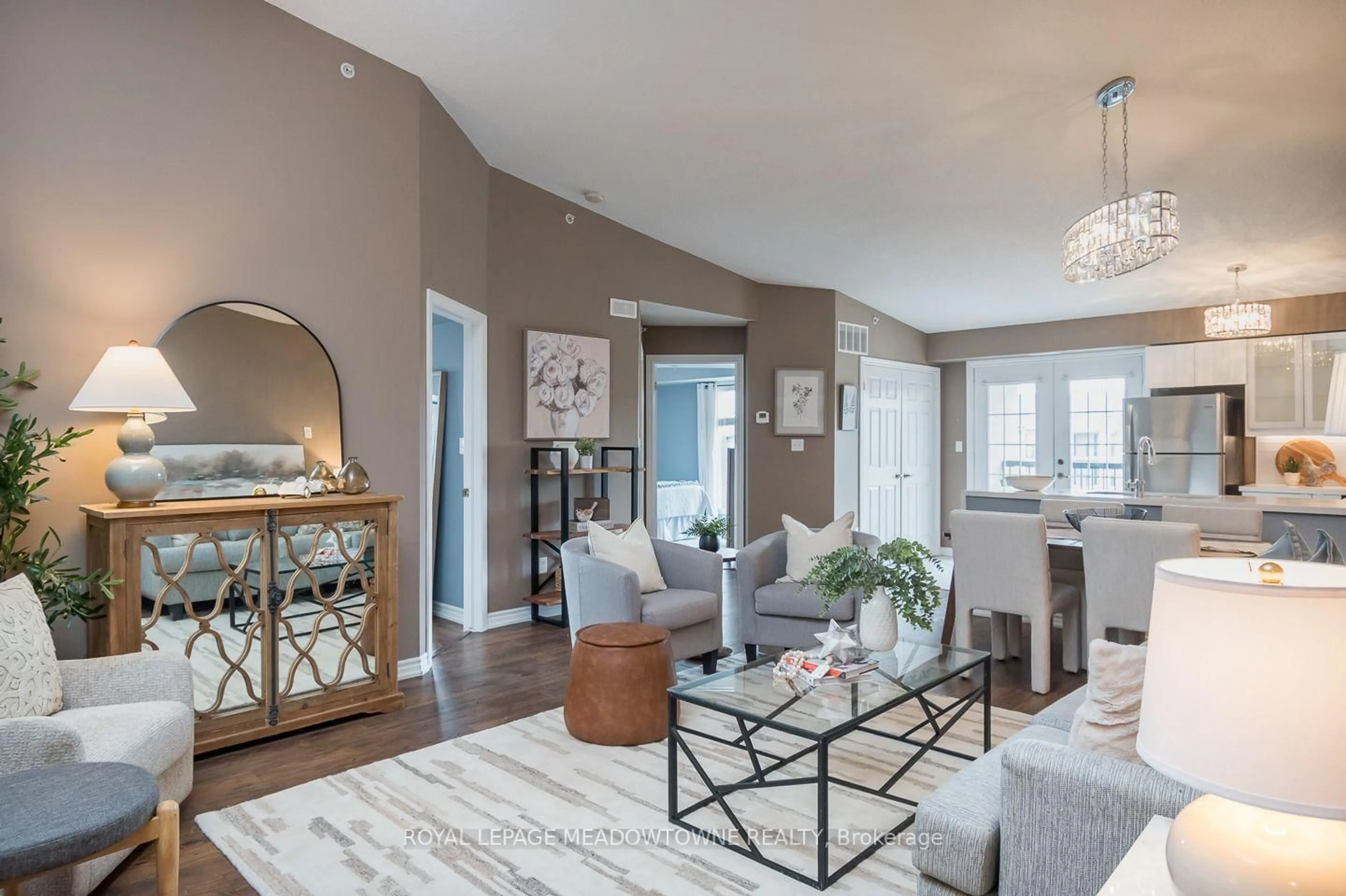 Living room with furniture, unknown for 1483 Maple Ave #401, Milton Ontario L9T 0B6