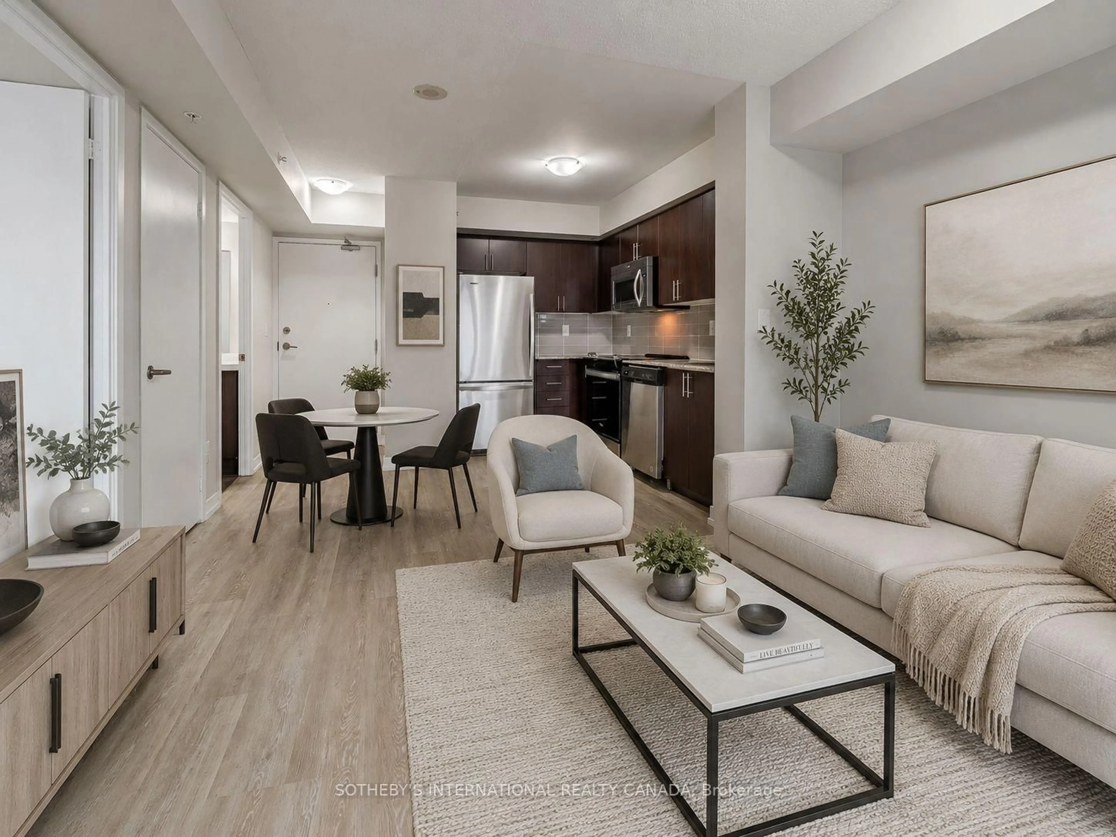 Living room with furniture, unknown for 1420 Dupont St #506, Toronto Ontario M6H 0C2