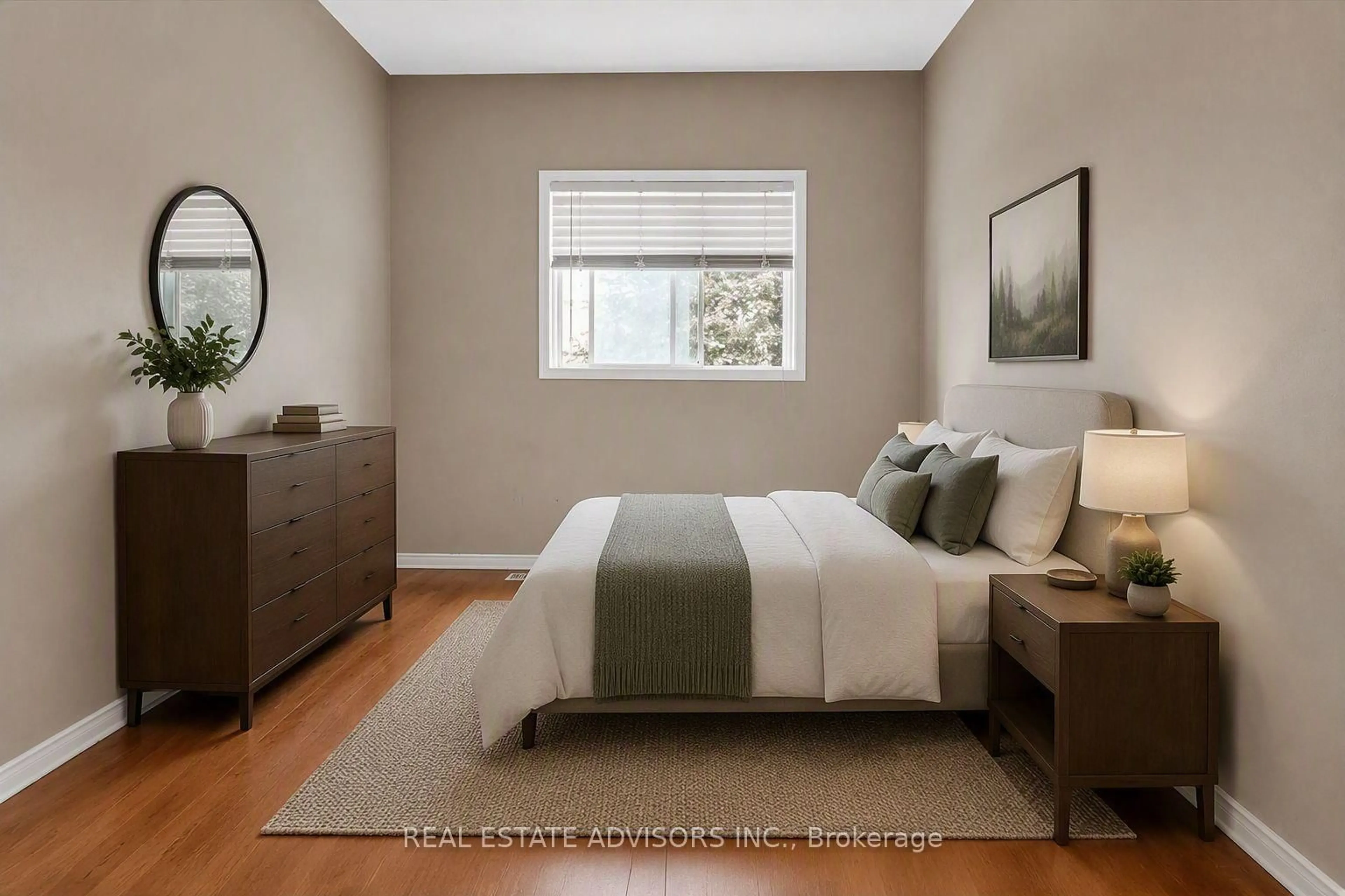 Bedroom with bed, unknown for 9 Brocklebank Crt, Brampton Ontario L6X 4N6