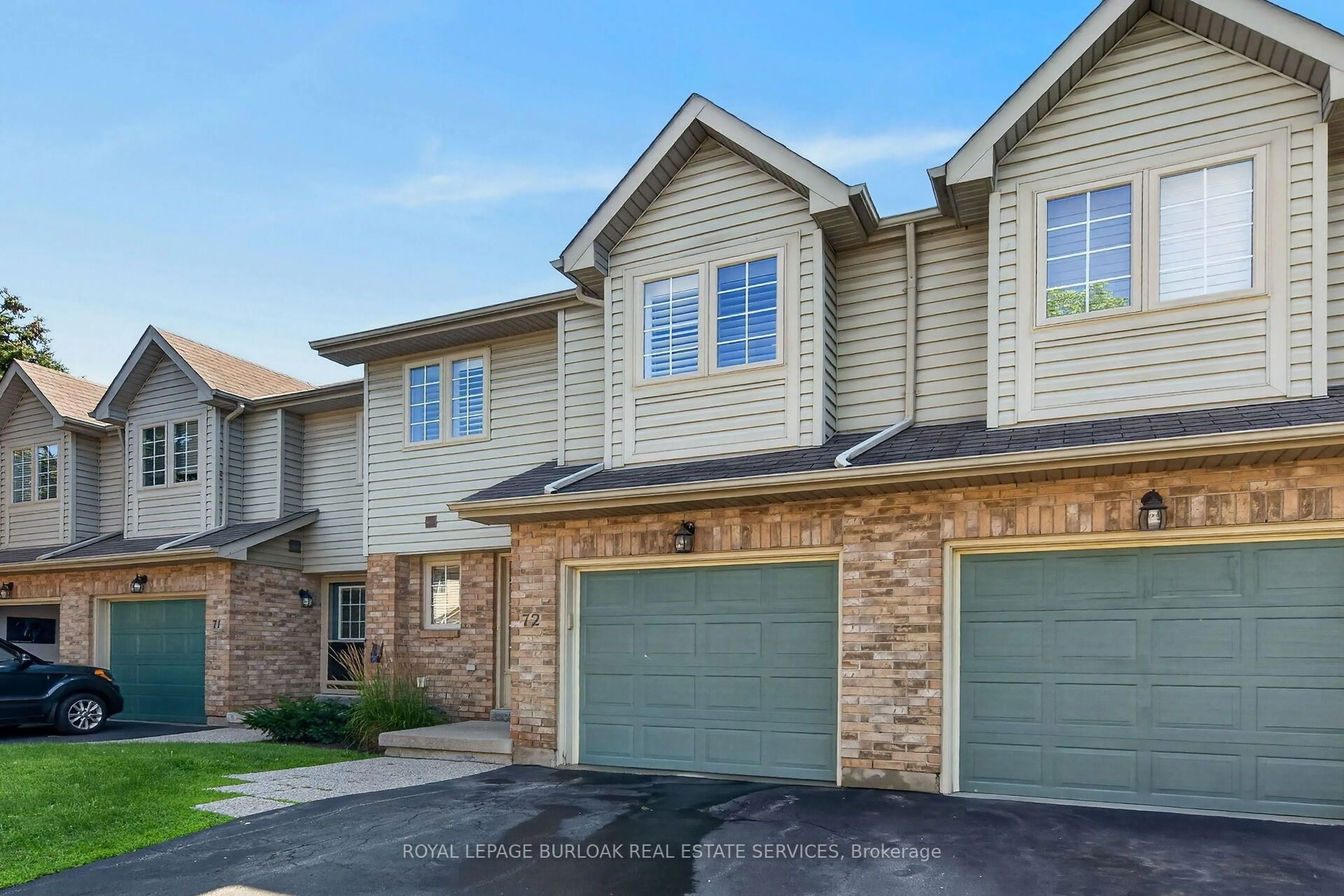 Home with brick exterior material, street for 3333 New St #72, Burlington Ontario L7N 1N1