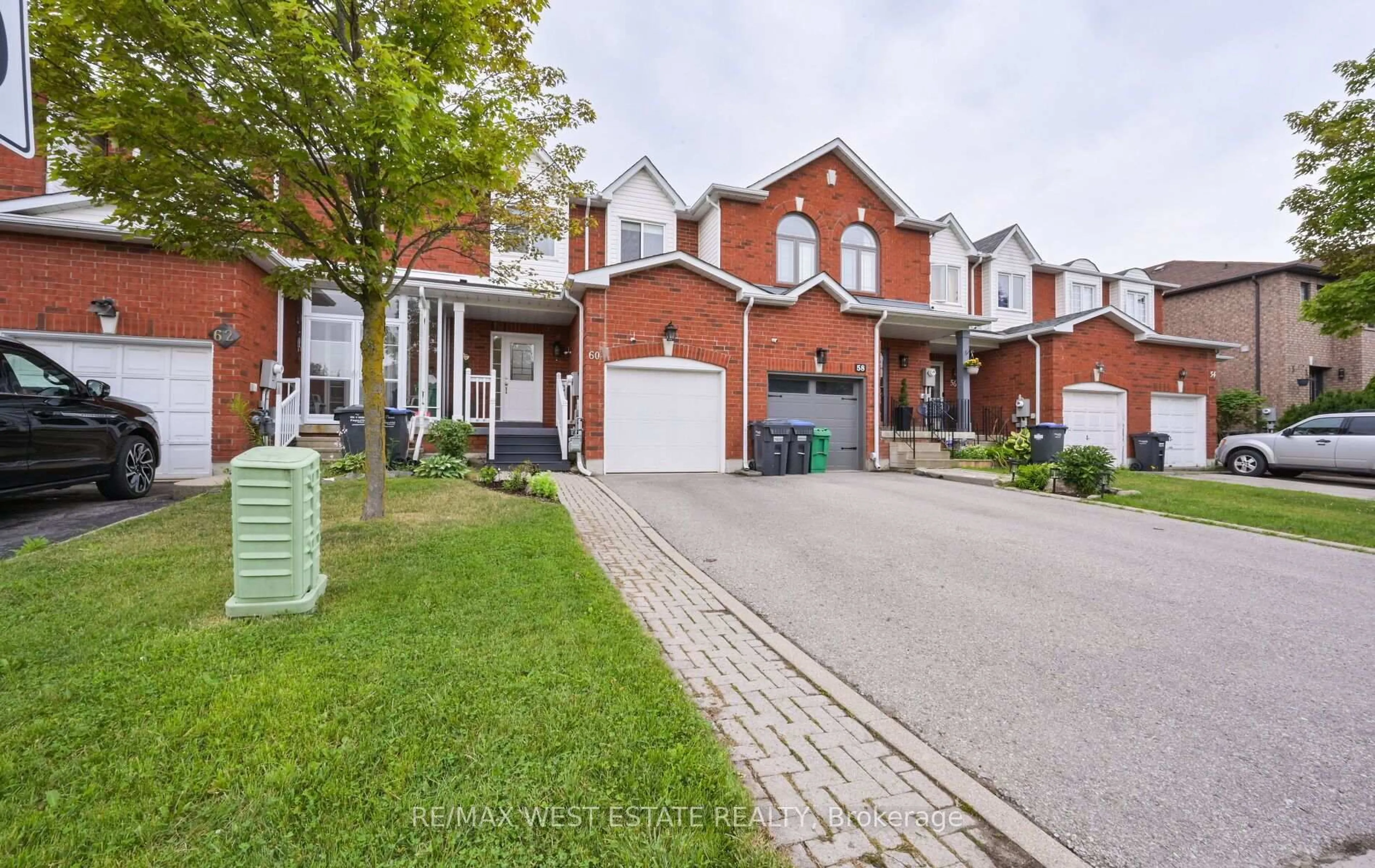 Home with brick exterior material, street for 60 Waterbury St, Caledon Ontario L7E 1X4