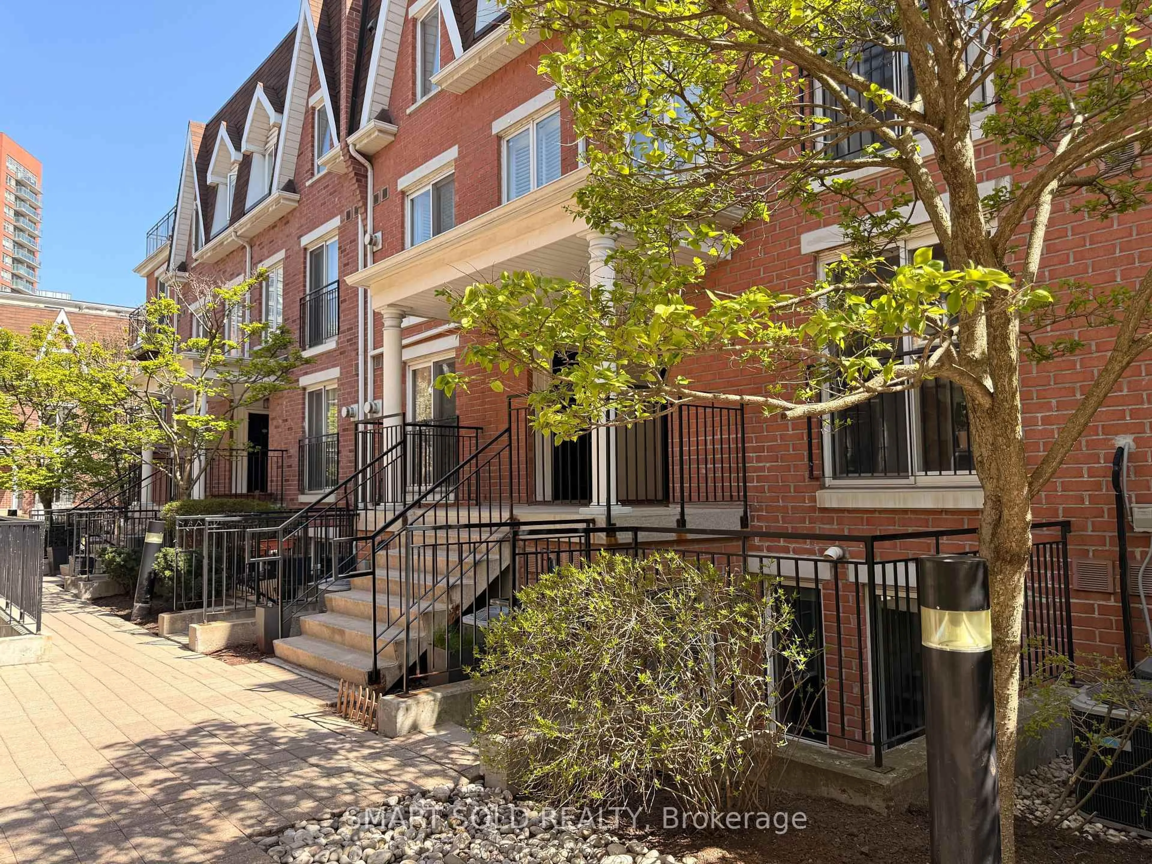 Home with brick exterior material, street for 10 Laidlaw St #725, Toronto Ontario M6K 1X2