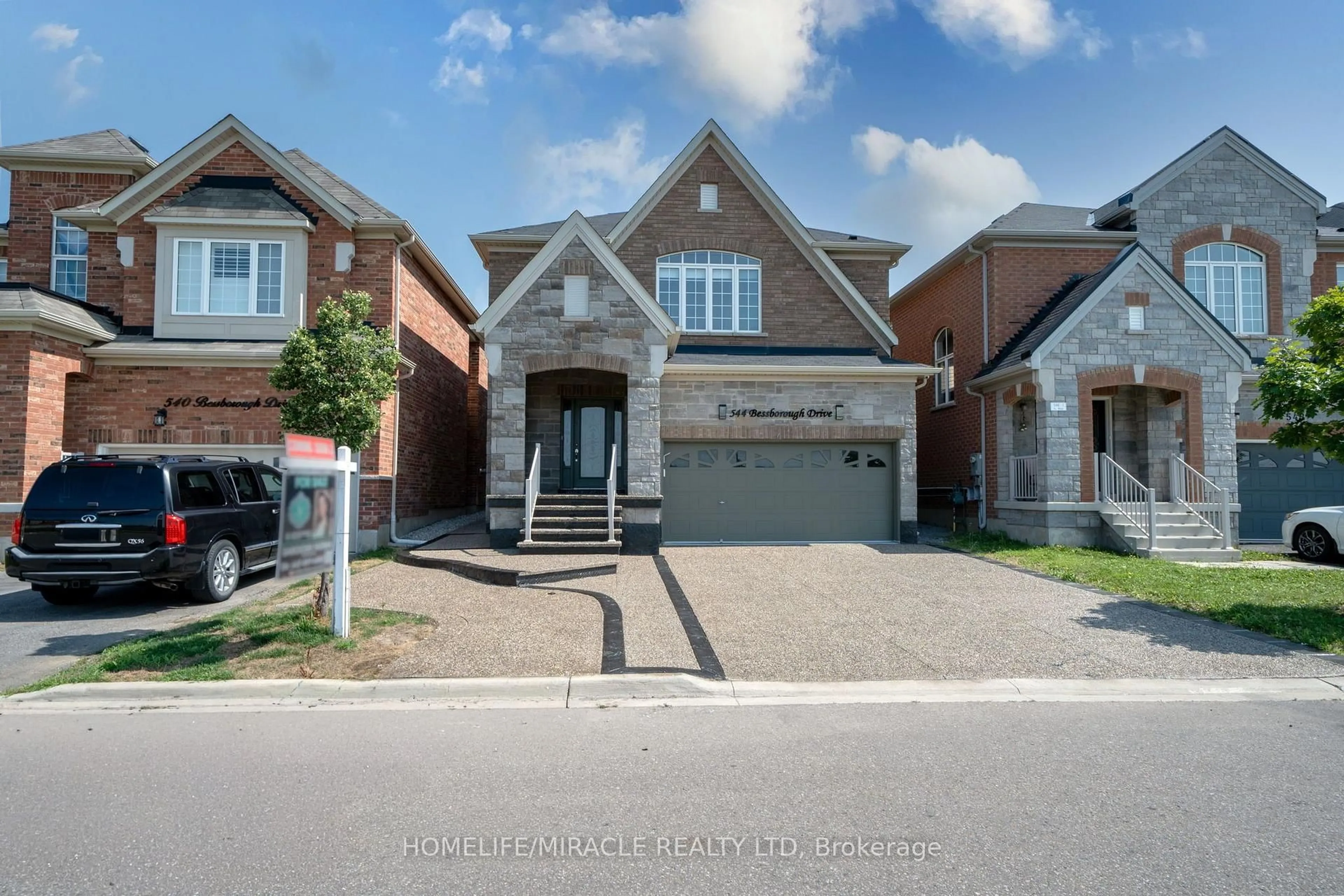 Home with brick exterior material, street for 544 Bessborough Dr, Milton Ontario L9T 8V9