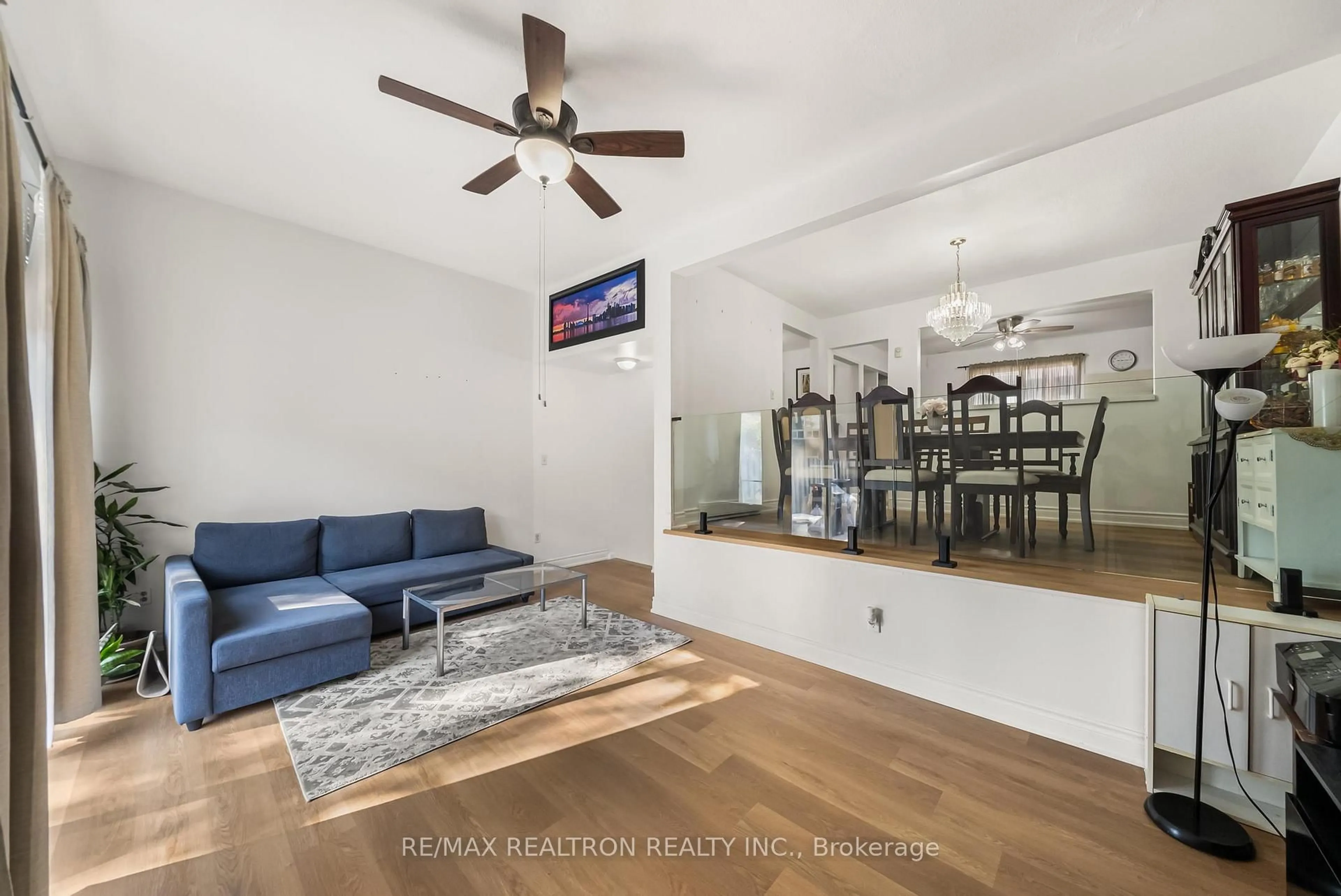 Living room with furniture, unknown for 7 Sebastian Cabot Way, Toronto Ontario M3N 2T4