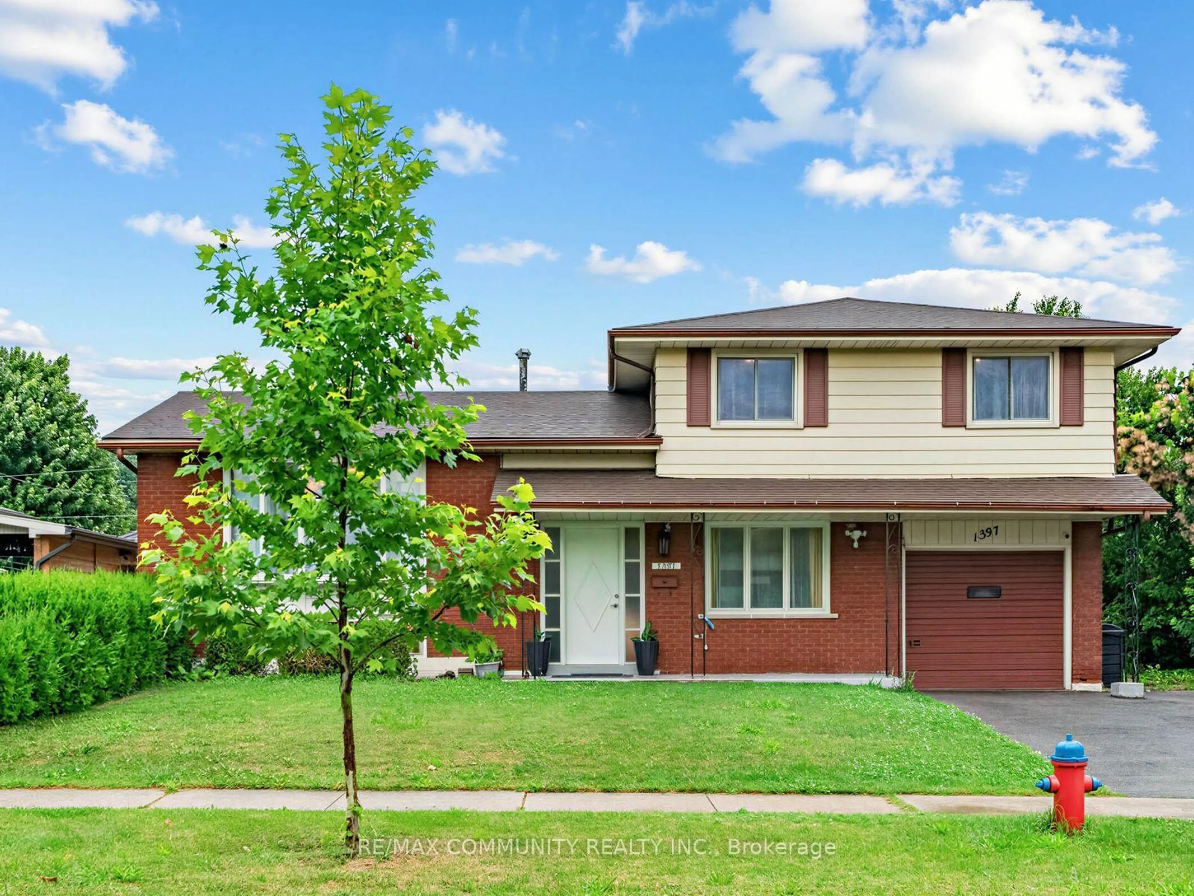 Home with brick exterior material, street for 1397 Charles Dr, Burlington Ontario L7P 2C8