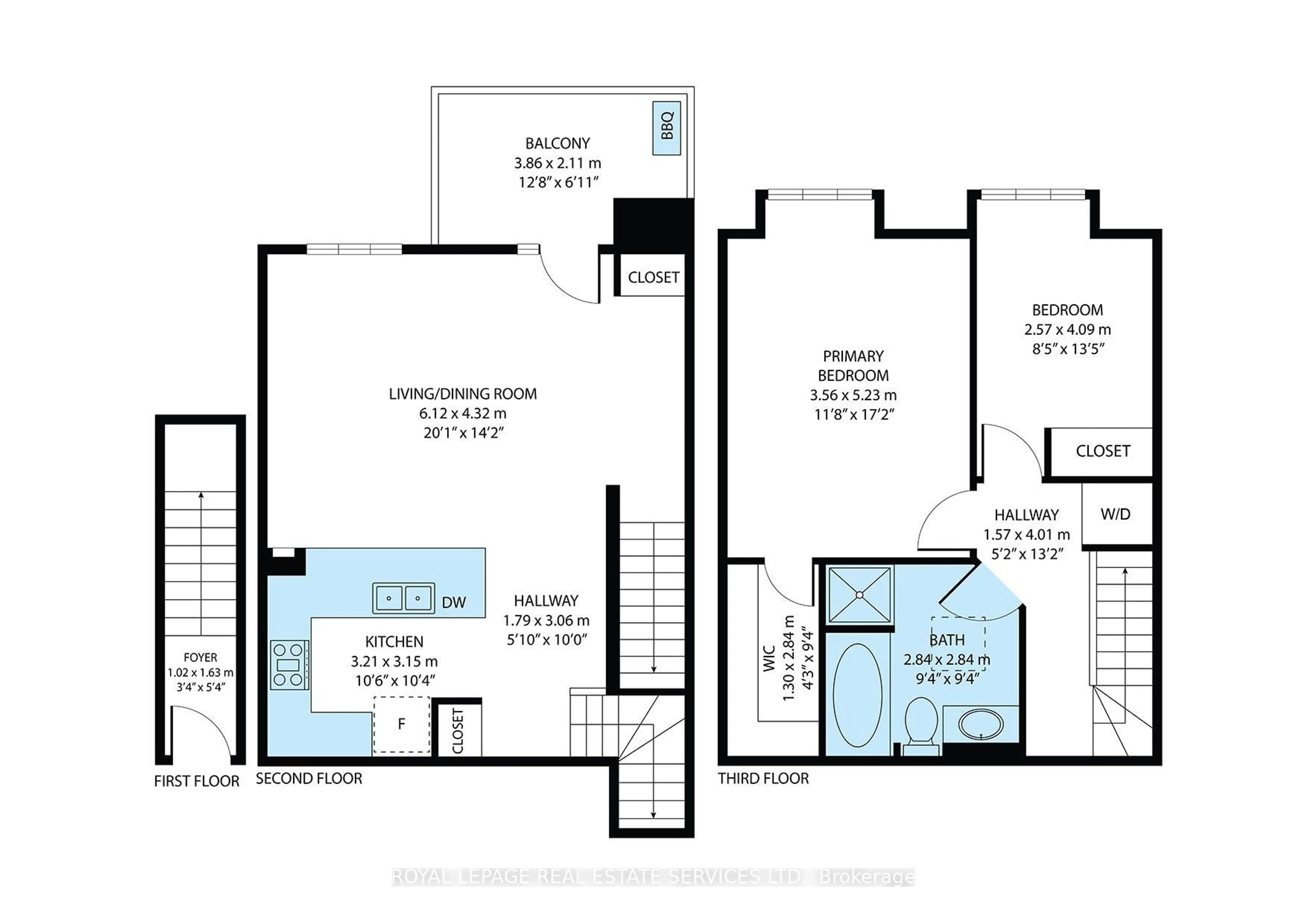 Floor plan for 85 Albani St ##3, Toronto Ontario M8V 1X3