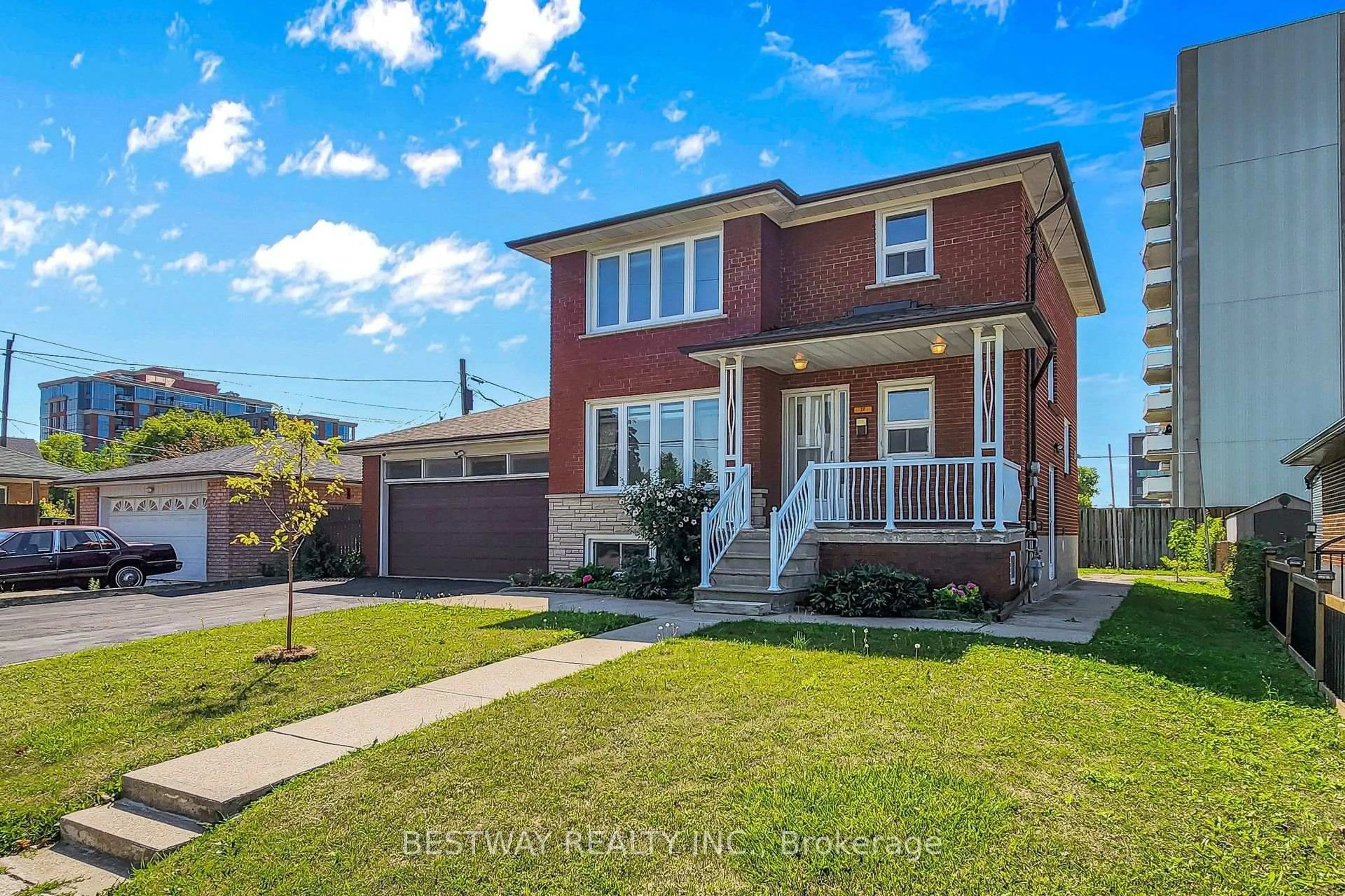 Home with brick exterior material, street for 37 Victory Dr, Toronto Ontario M3M 2J5