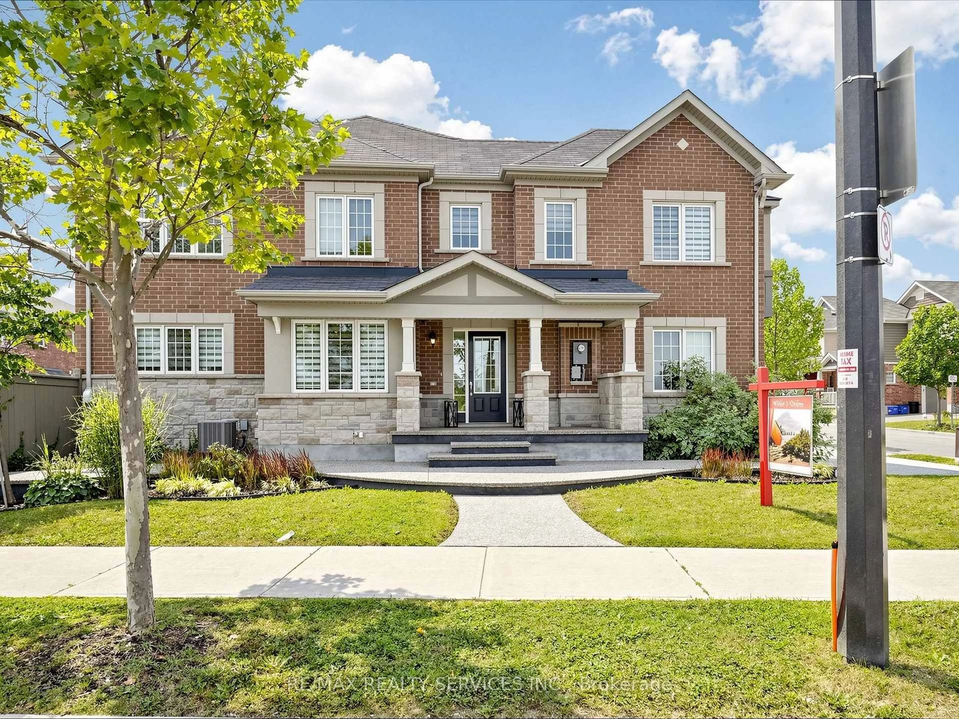 Home with brick exterior material, street for 314 Beasley Terr, Milton Ontario L9E 1C4
