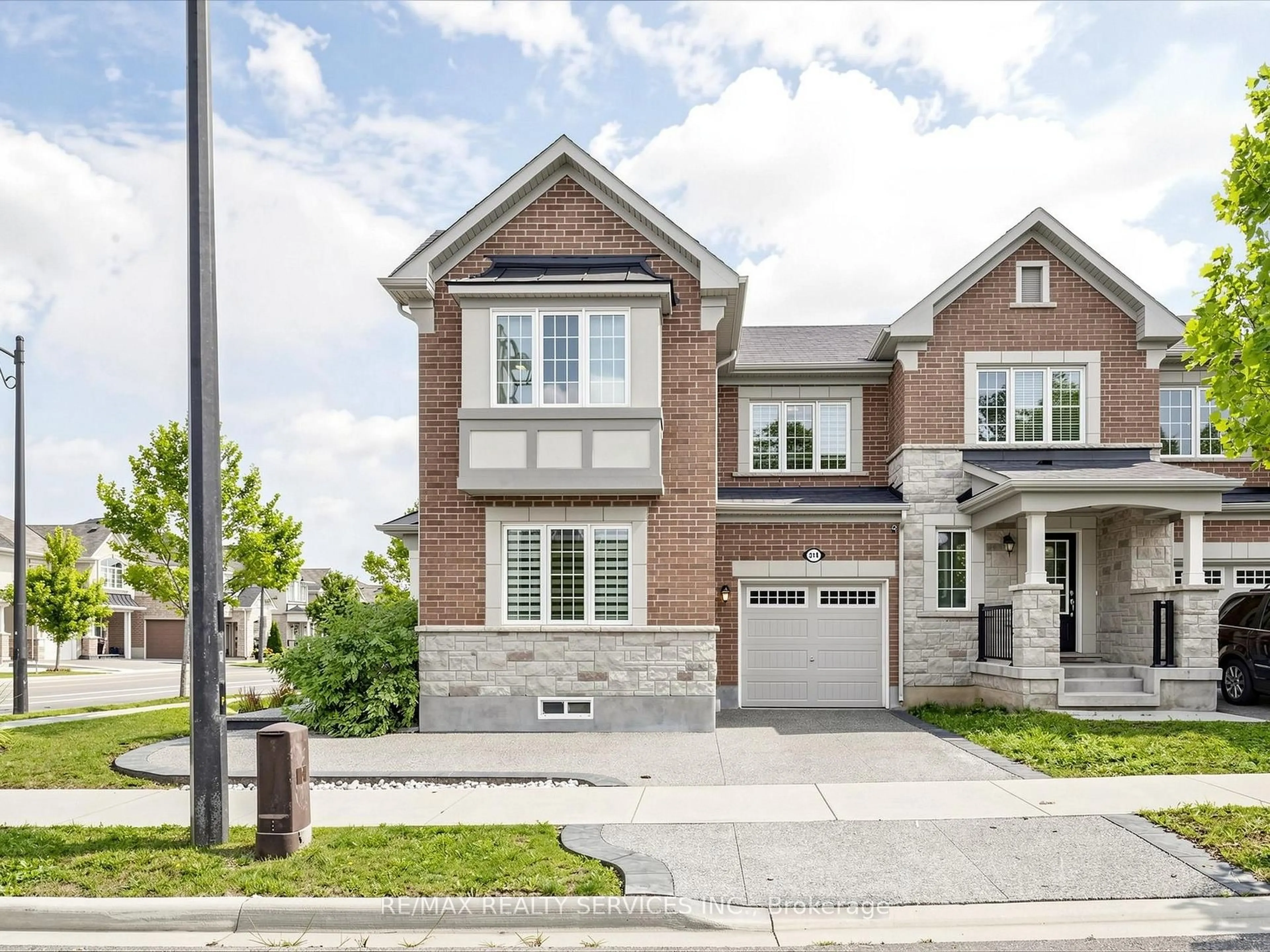 Home with brick exterior material, street for 314 Beasley Terr, Milton Ontario L9E 1C4