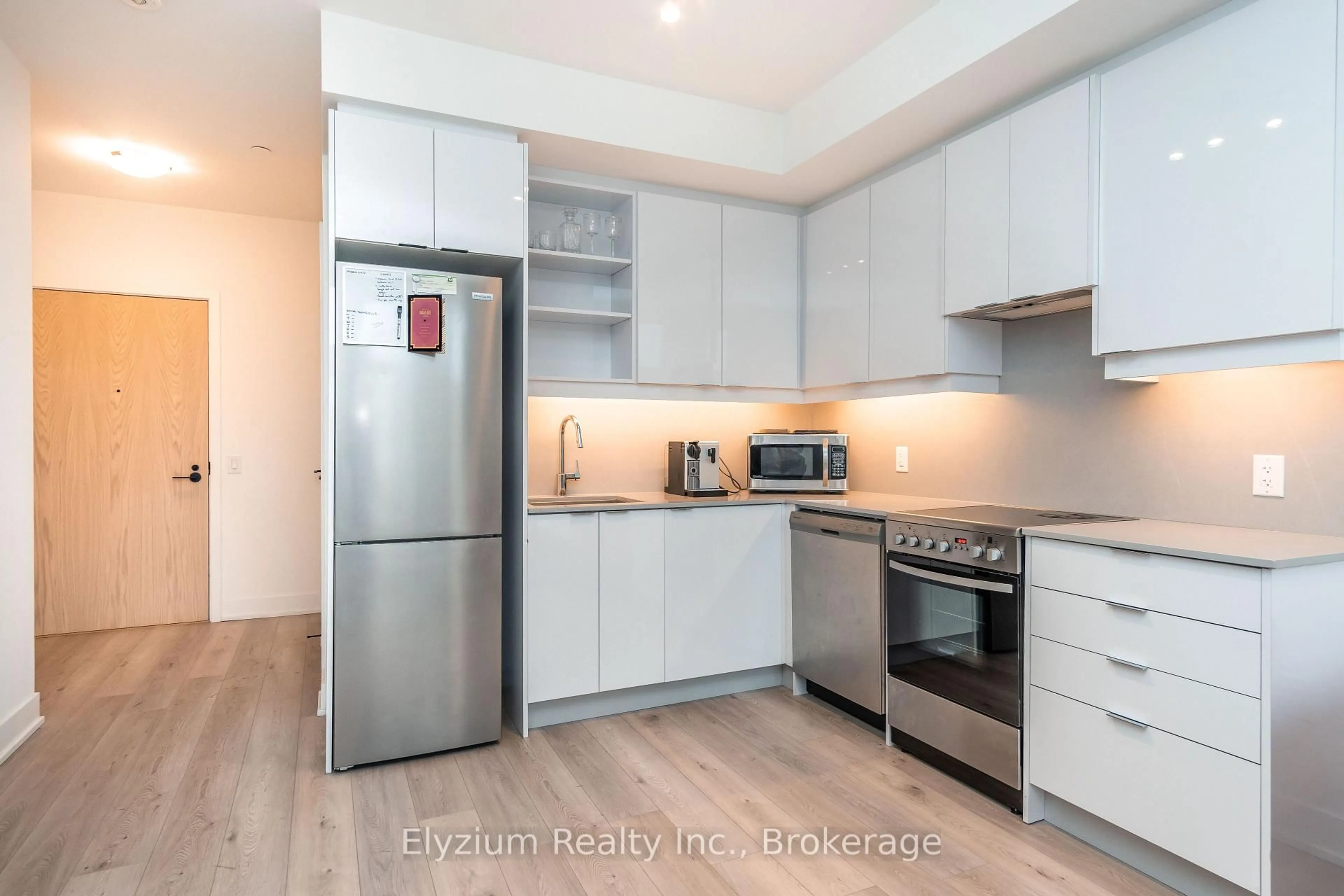 Standard kitchen, unknown for 50 George Butchart Dr #112, Toronto Ontario M3K 2C5