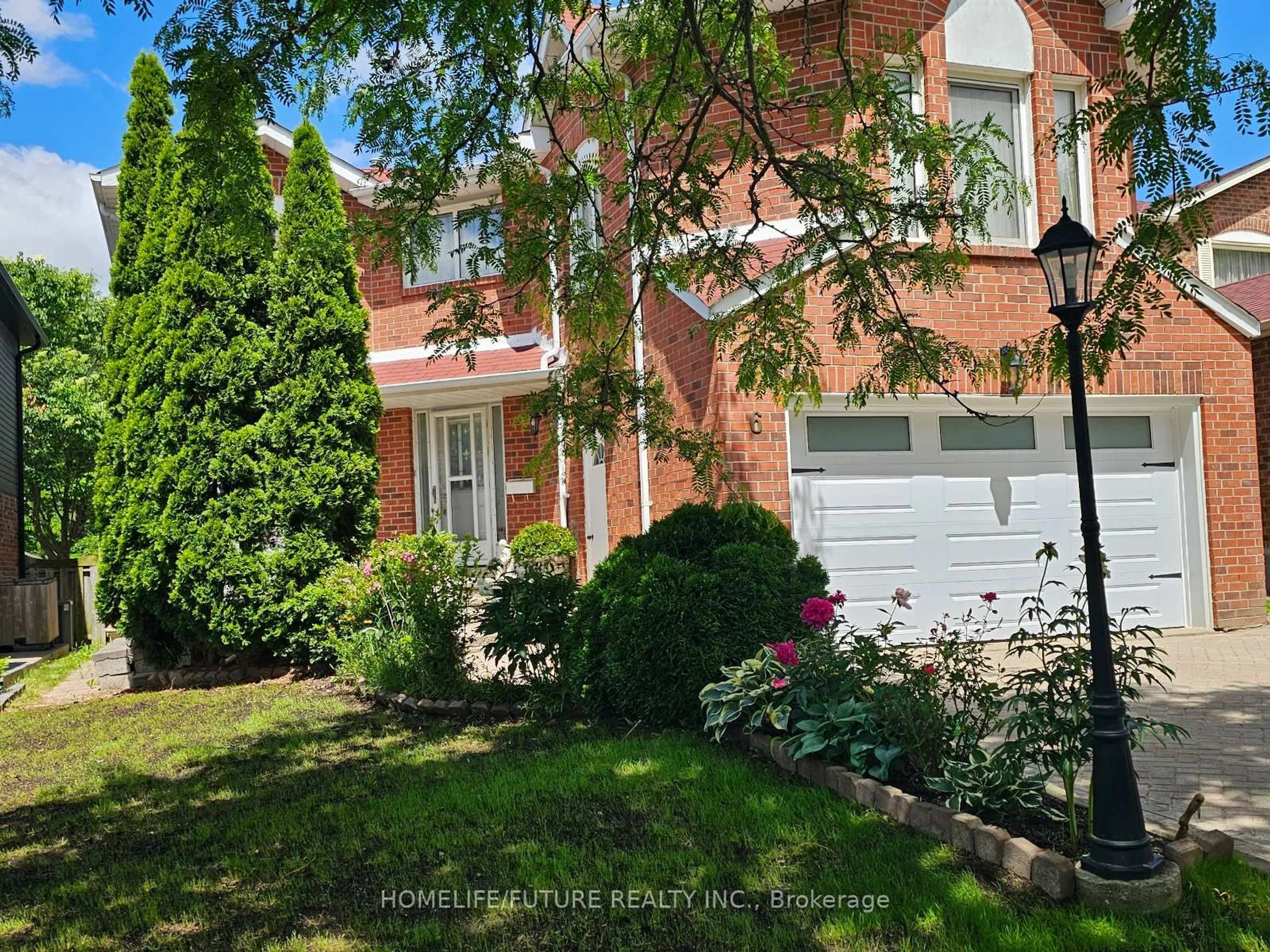 Home with brick exterior material, street for 6 Cousins Crt, Brampton Ontario L6Y 3K6
