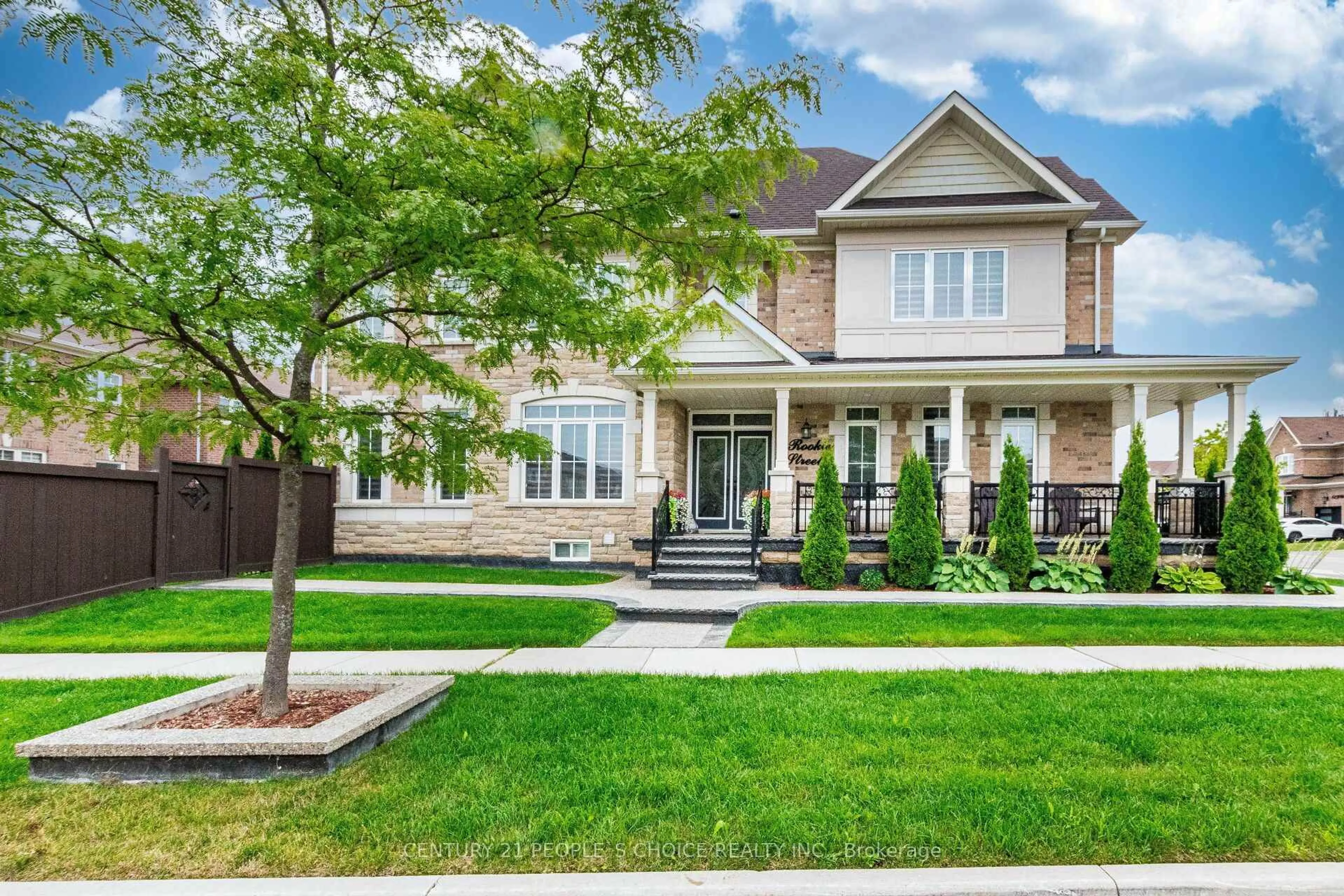 Home with brick exterior material, street for 1 Rookie St, Brampton Ontario L7A 4K5