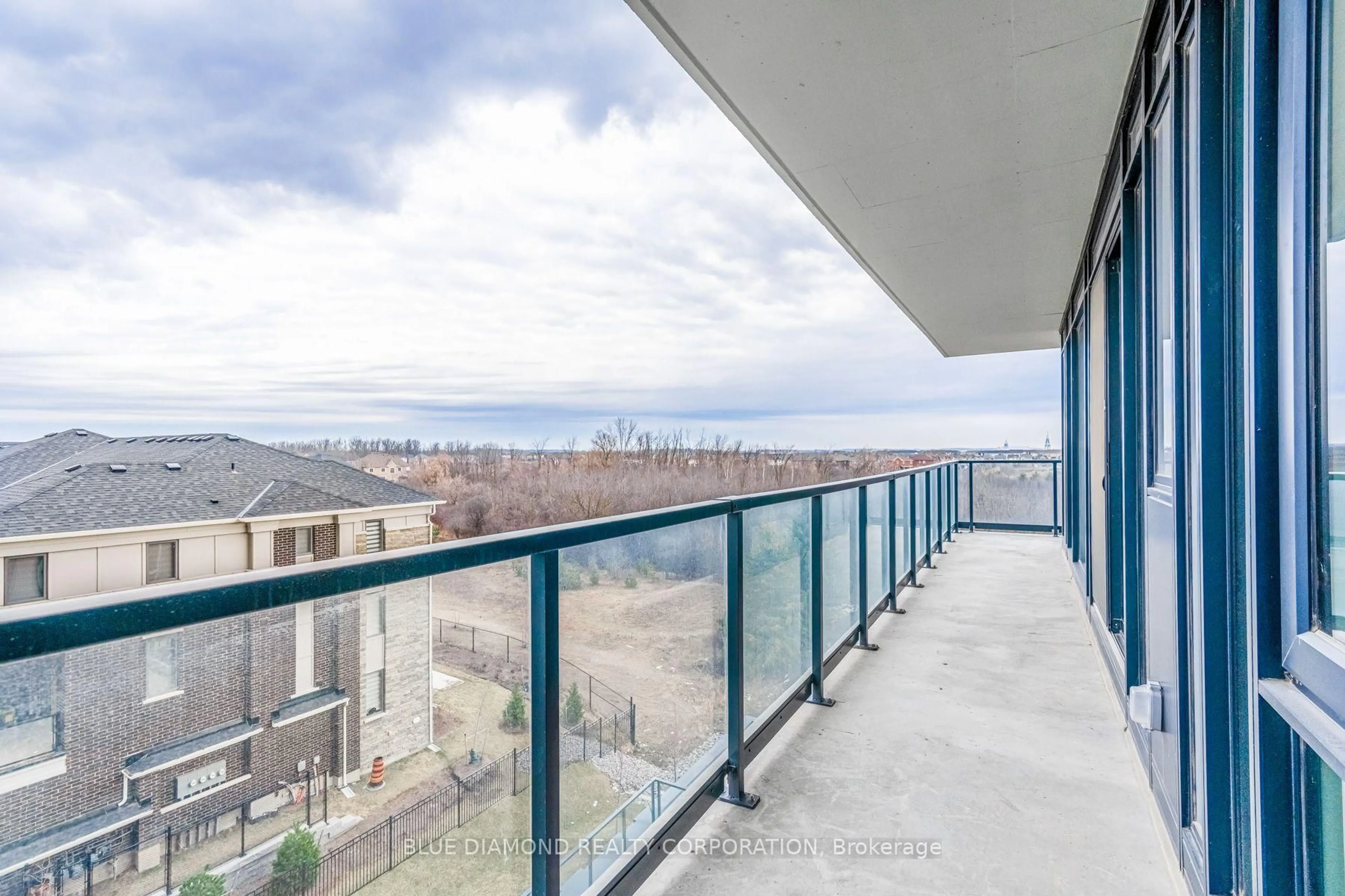 Balcony in the apartment, water/lake/river/ocean view for 225 VETERANS Dr #908, Brampton Ontario L7A 5L7
