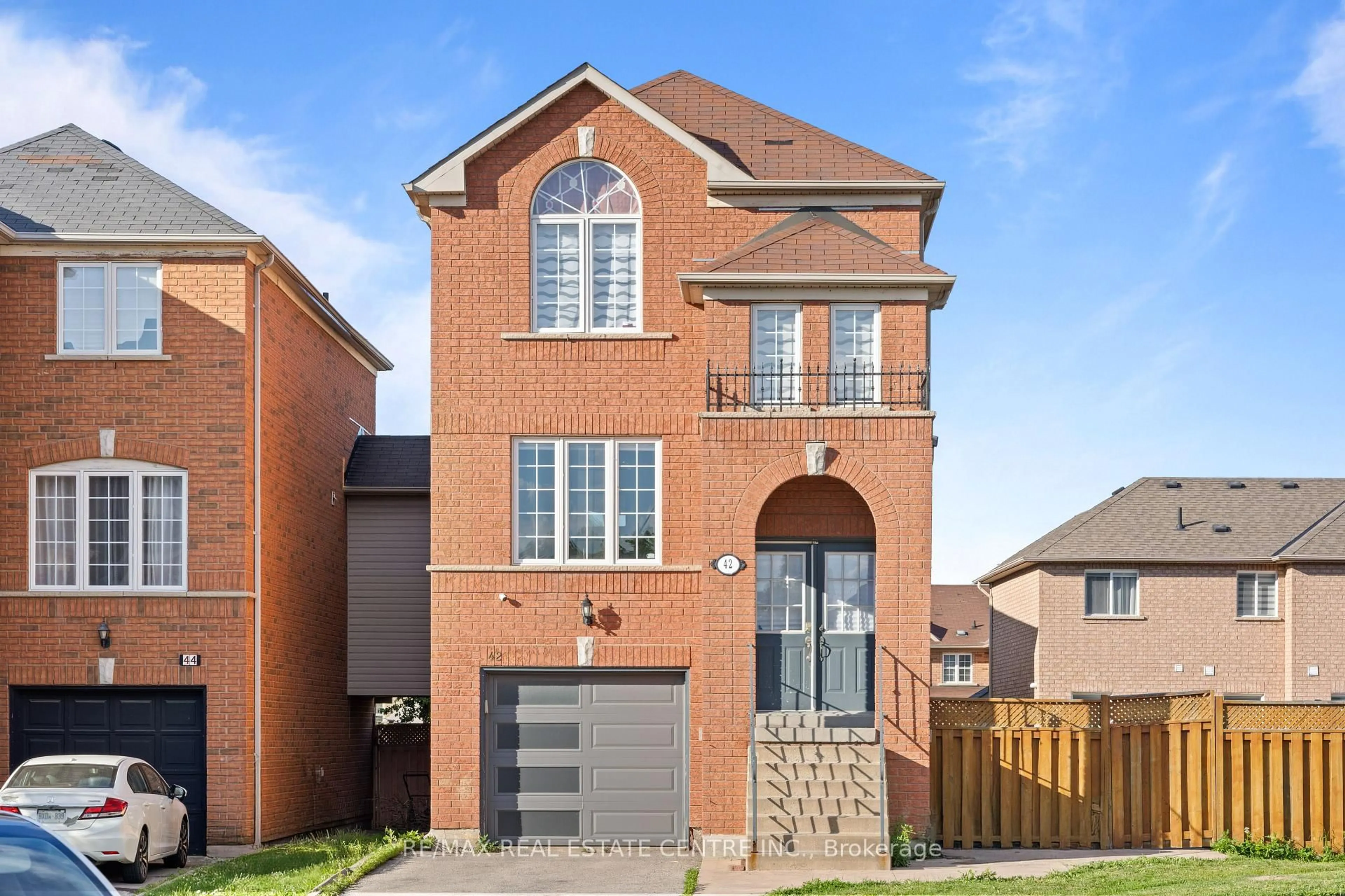 Home with brick exterior material, street for 42 Domenico Cres, Brampton Ontario L6P 1H5