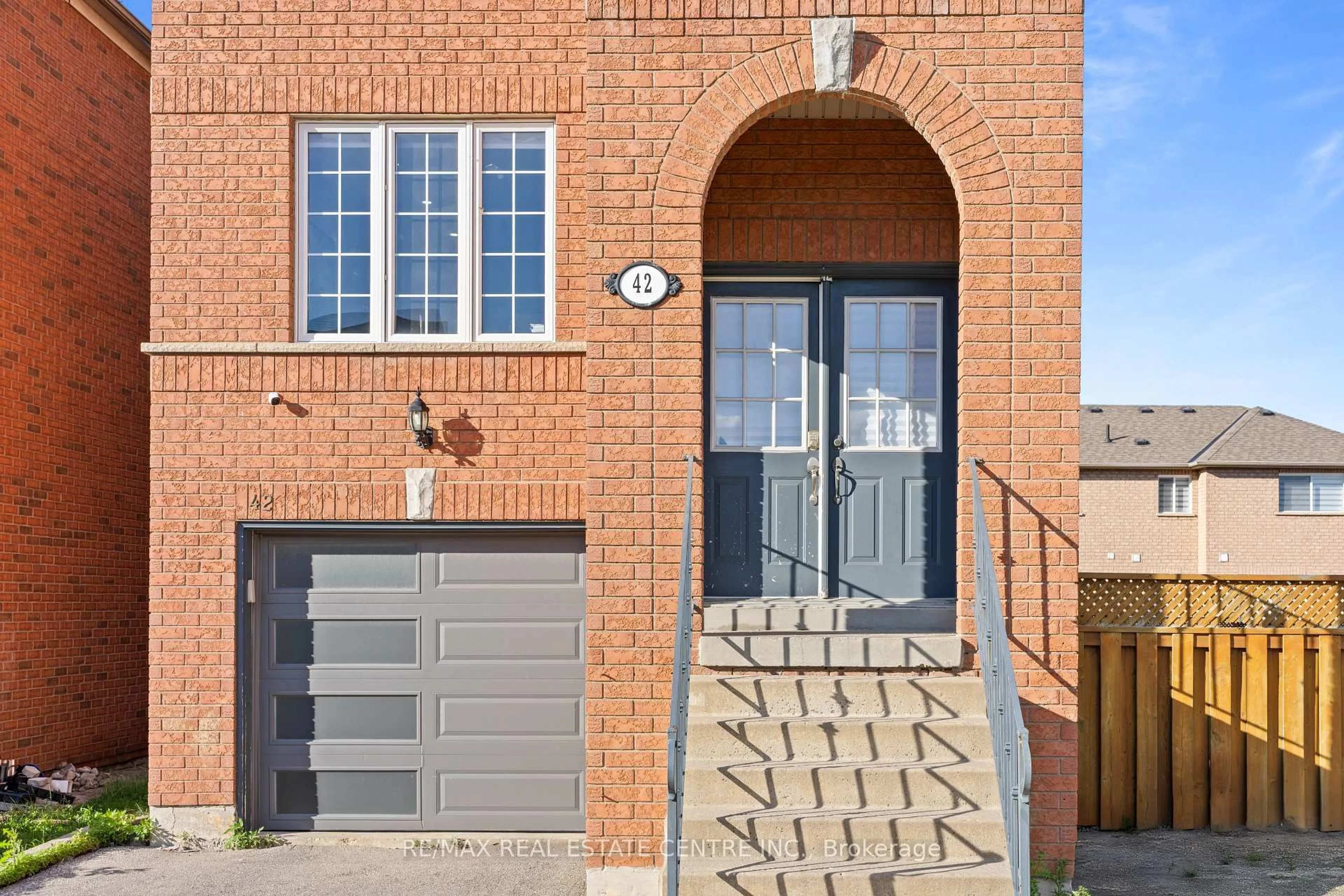 Home with brick exterior material, street for 42 Domenico Cres, Brampton Ontario L6P 1H5