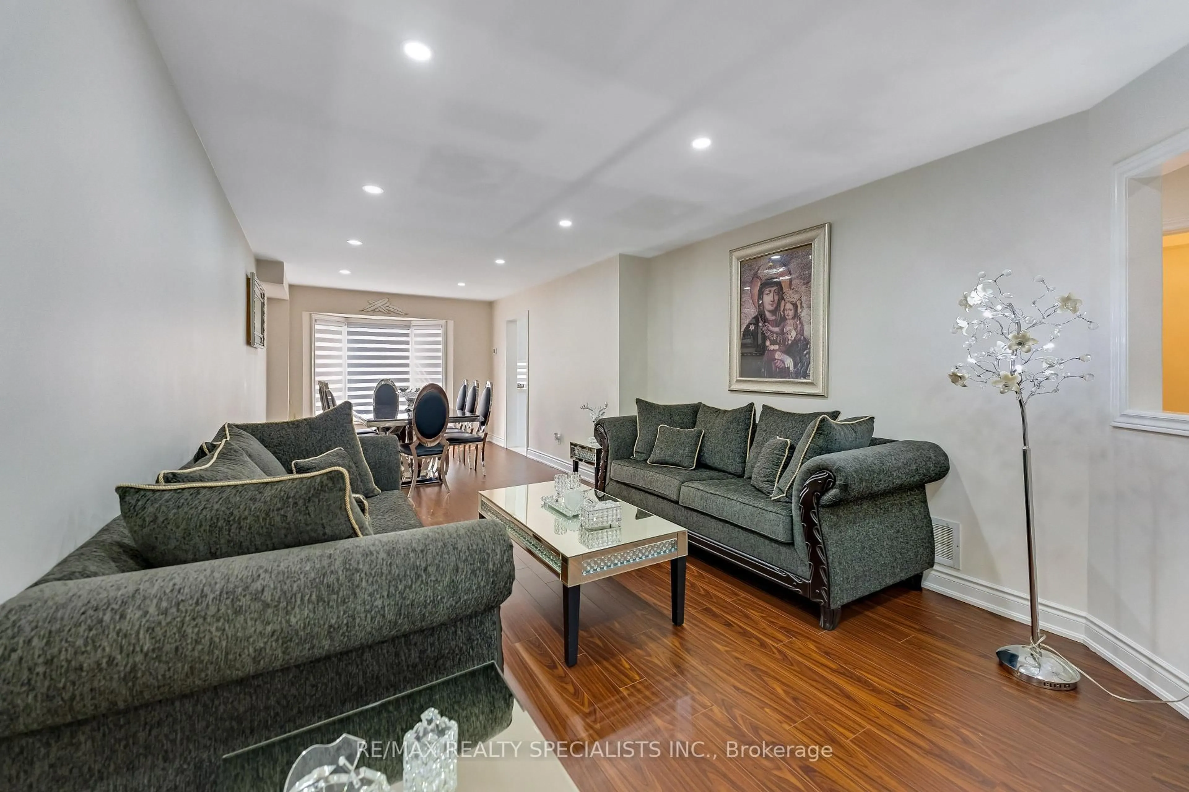Living room with furniture, unknown for 63 Blue Spruce St, Brampton Ontario L6R 1C4