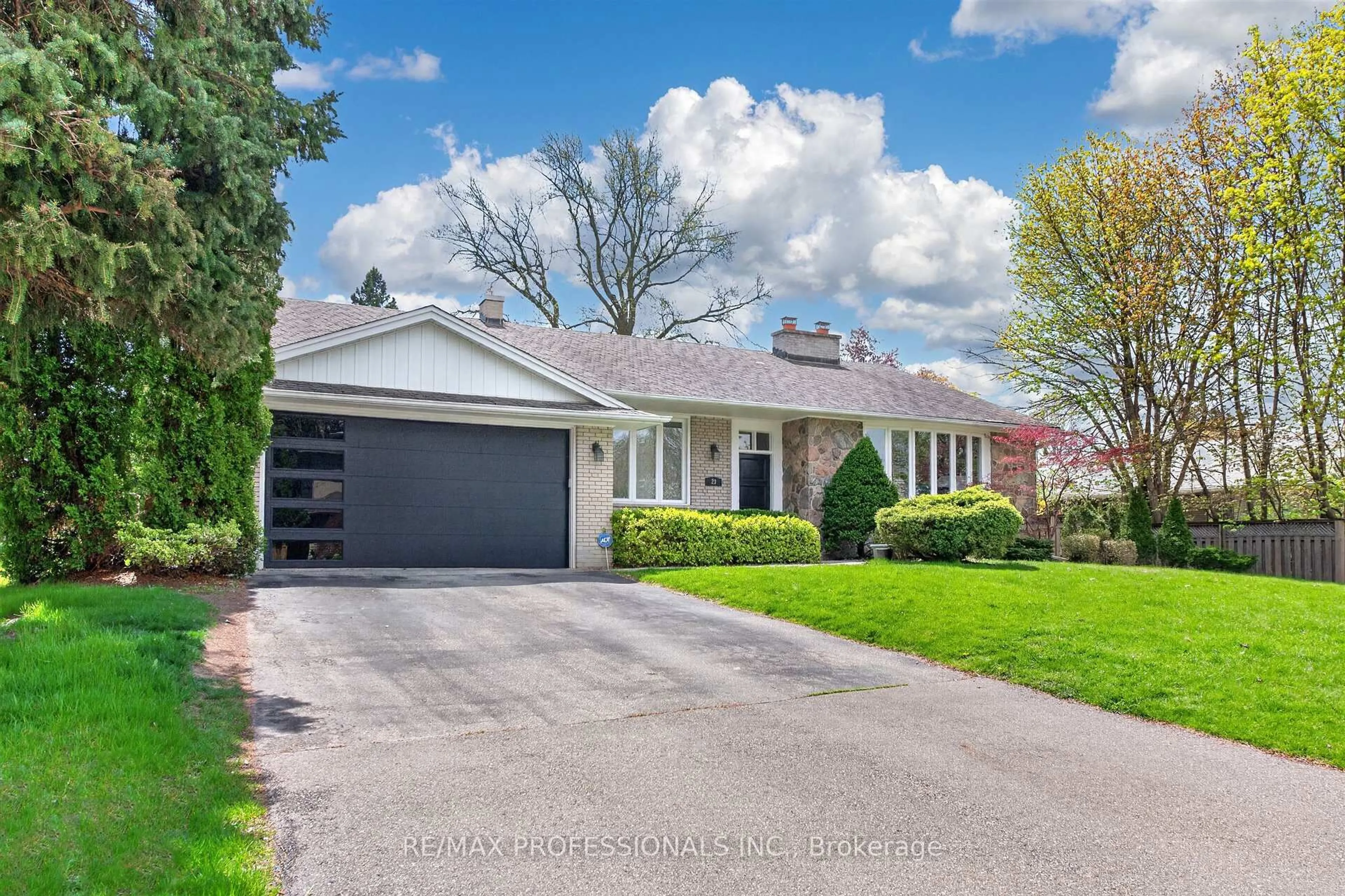 Home with brick exterior material, street for 23 Ravensbourne Cres, Toronto Ontario M9A 2A9