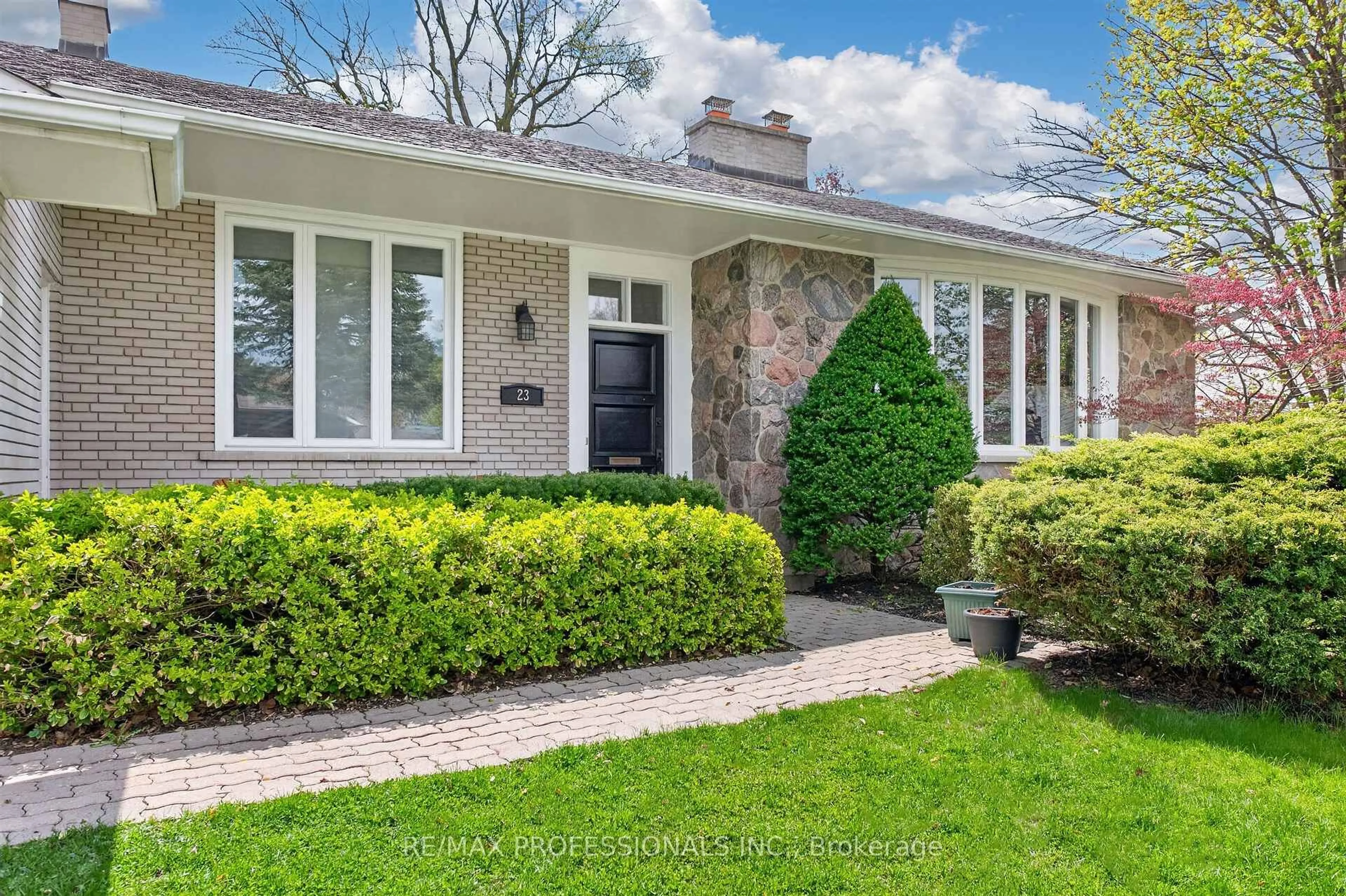 Home with brick exterior material, street for 23 Ravensbourne Cres, Toronto Ontario M9A 2A9
